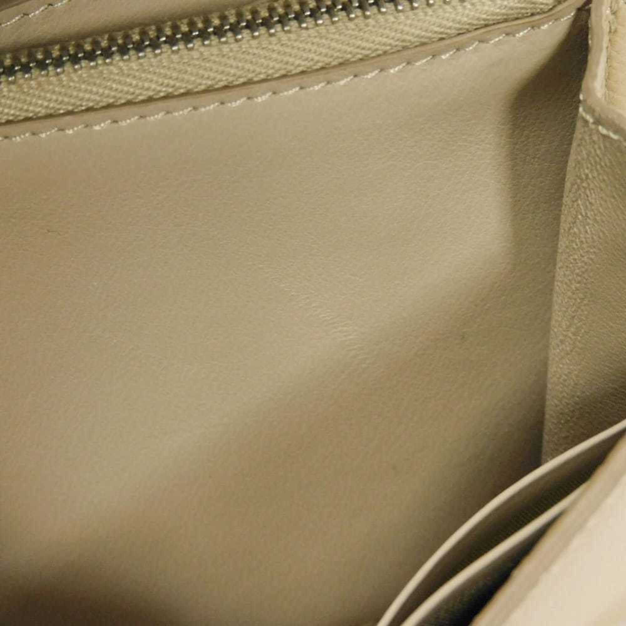 Celine Celine Trotter Large Flap Multifunction Wallet, Greige (Old Logo), Light Taupe, 107853APM.18LT, Men's & Women's Size ONE SIZE - 9 Thumbnail