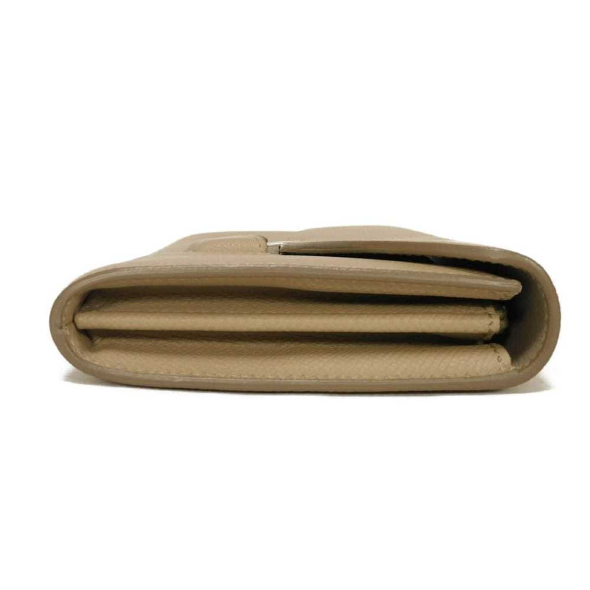 Celine Celine Trotter Large Flap Multifunction Wallet, Greige (Old Logo), Light Taupe, 107853APM.18LT, Men's & Women's Size ONE SIZE - 16 Thumbnail