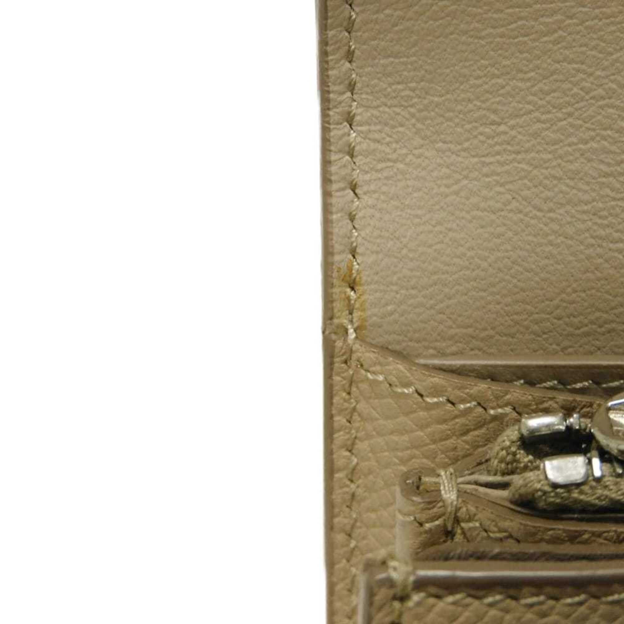 Celine Celine Trotter Large Flap Multifunction Wallet, Greige (Old Logo), Light Taupe, 107853APM.18LT, Men's & Women's Size ONE SIZE - 15 Thumbnail