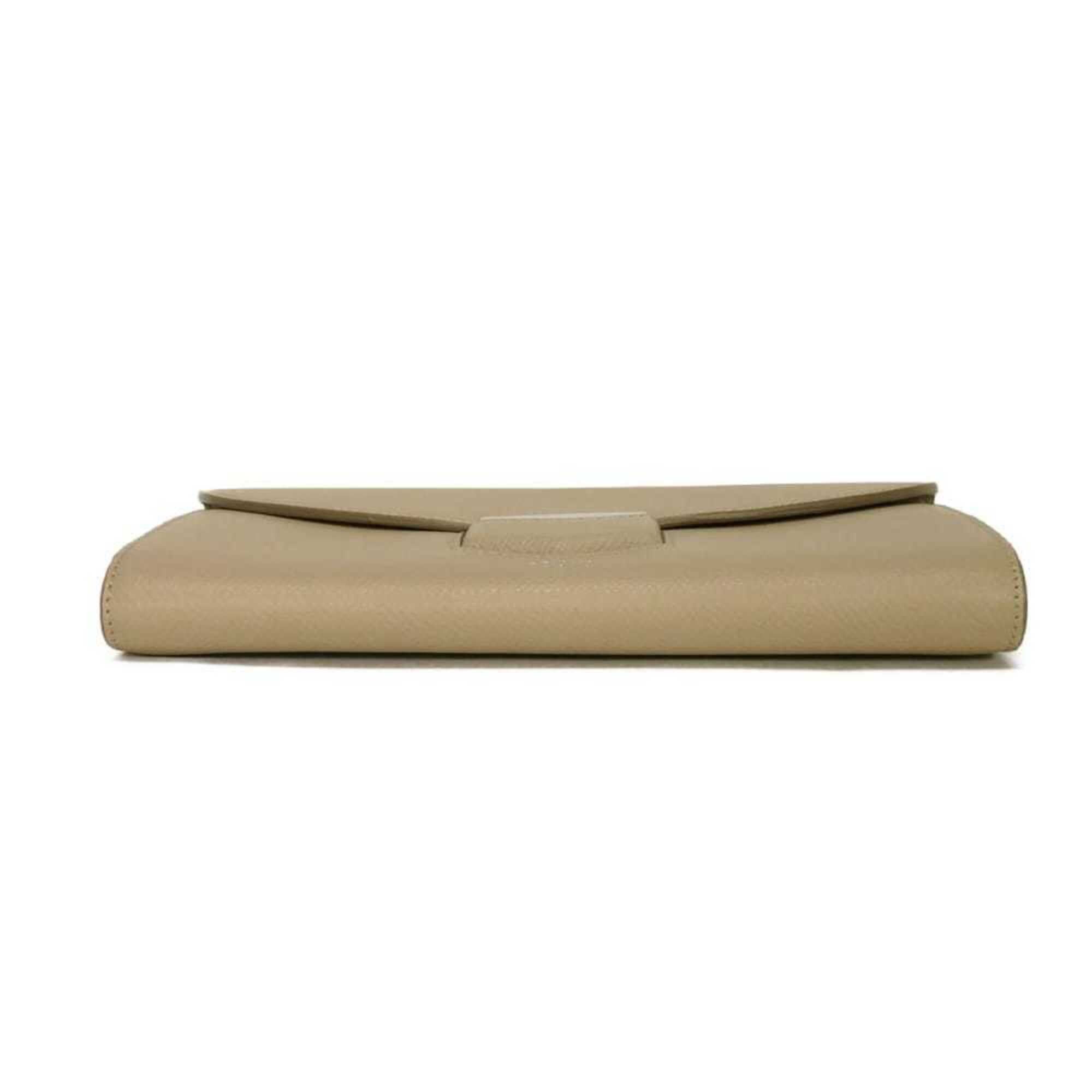 Celine Celine Trotter Large Flap Multifunction Wallet, Greige (Old Logo), Light Taupe, 107853APM.18LT, Men's & Women's Size ONE SIZE - 17 Thumbnail
