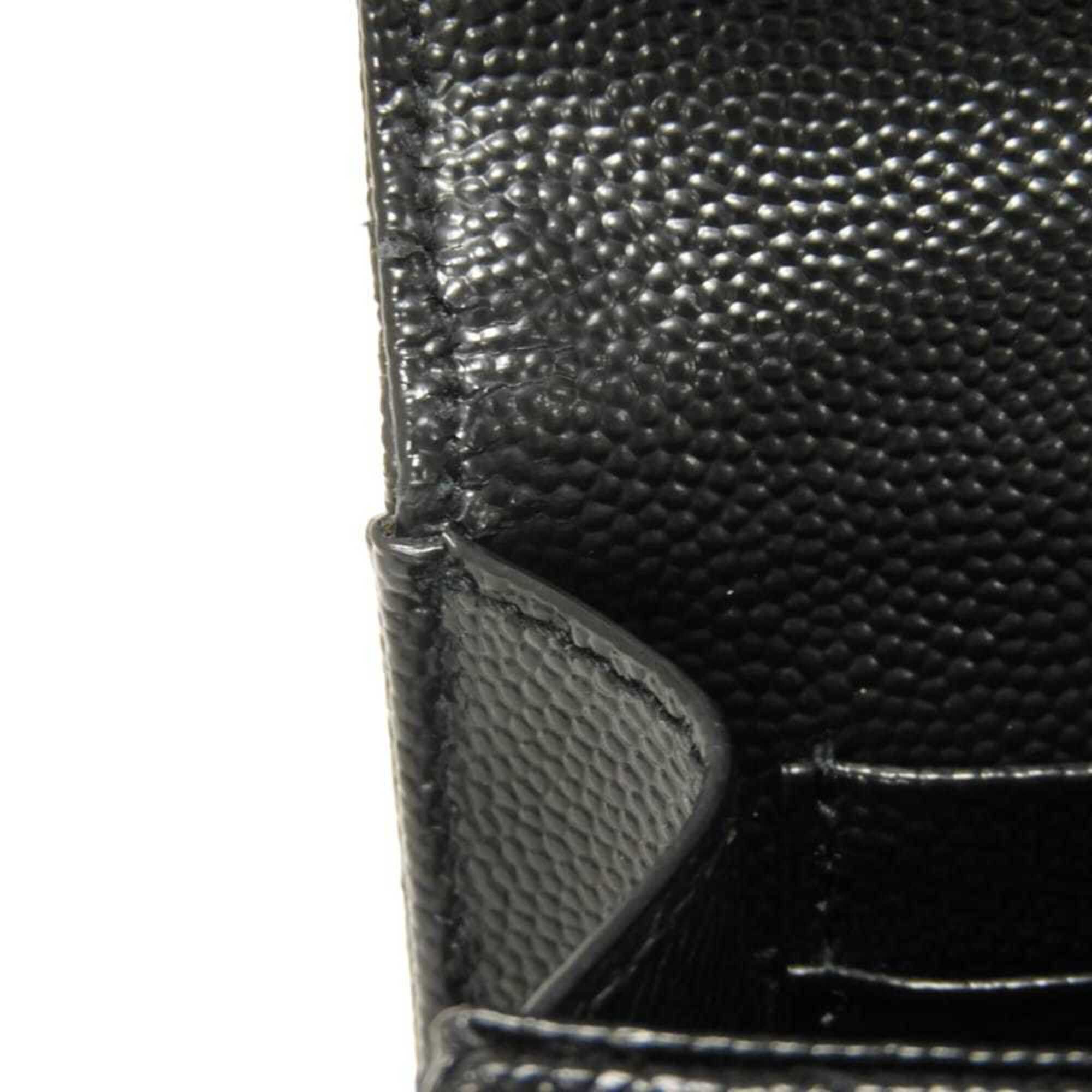 Yves Saint Laurent Yves Saint Laurent Saint Laurent Paris Monogram Small Envelope Quilted Calfskin Bi-fold Wallet, Black, 414404 BOW01 1000, Men's & Women's Size ONE SIZE - 9 Thumbnail