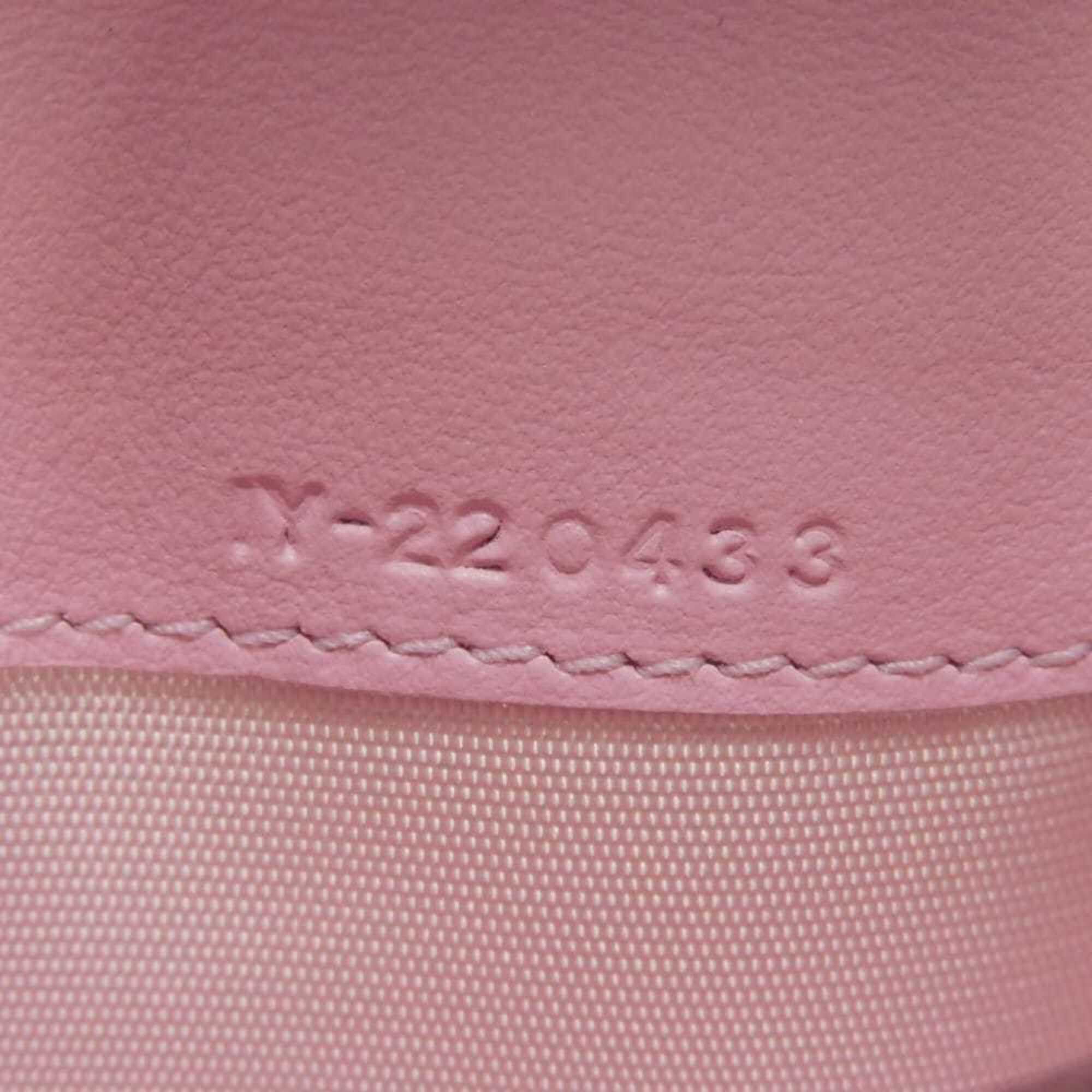 Salvatore Ferragamo Salvatore Ferragamo Wanda Long Flap Wallet, New Logo, Calfskin, Pink, Tri-fold, Gancini Bubblegum, 220433, Women's Size ONE SIZE - 13 Thumbnail