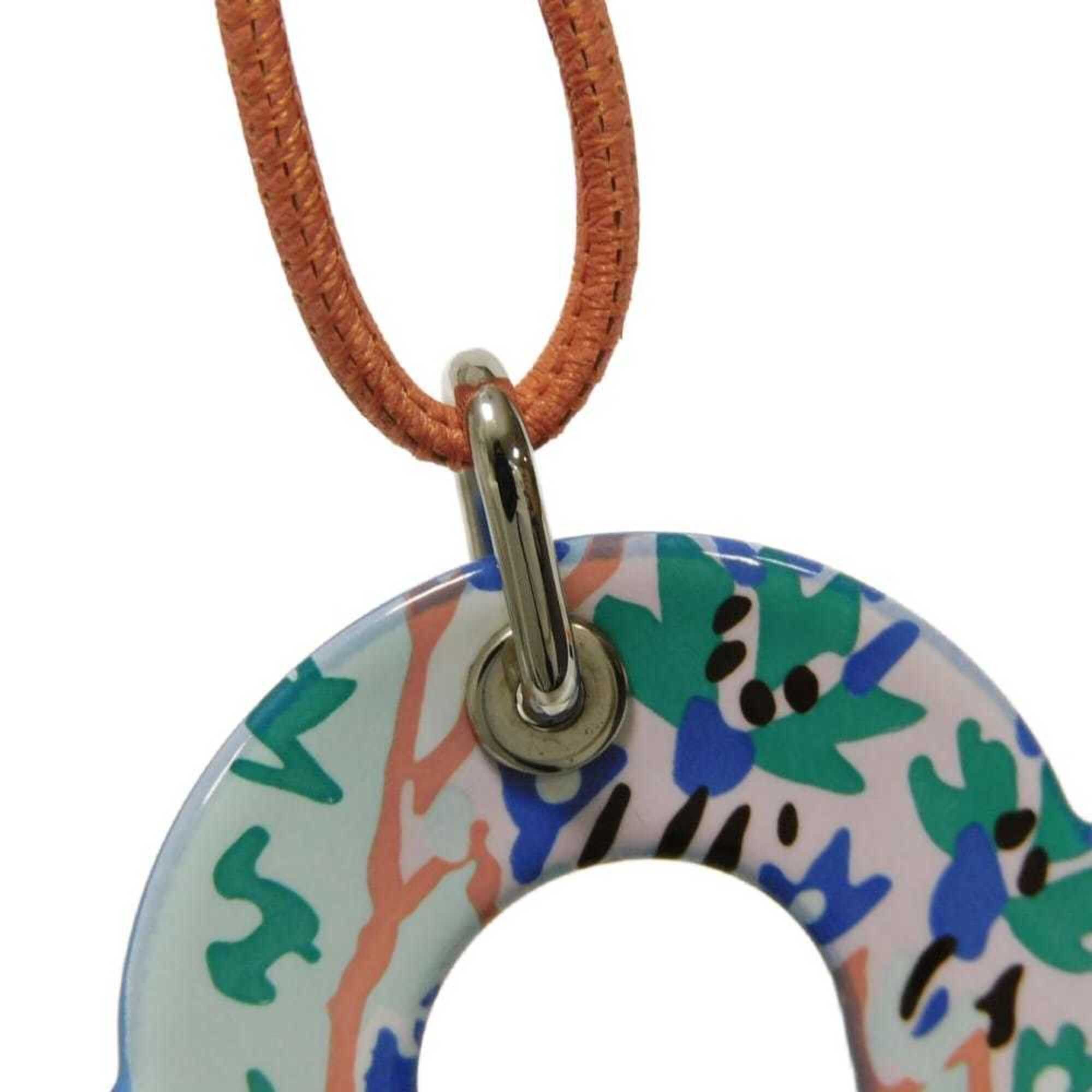 Hermes Hermes Necklace Attrage Pendant Cord Strap Enamel Multicolor Women's Size ONE SIZE - 8 Thumbnail