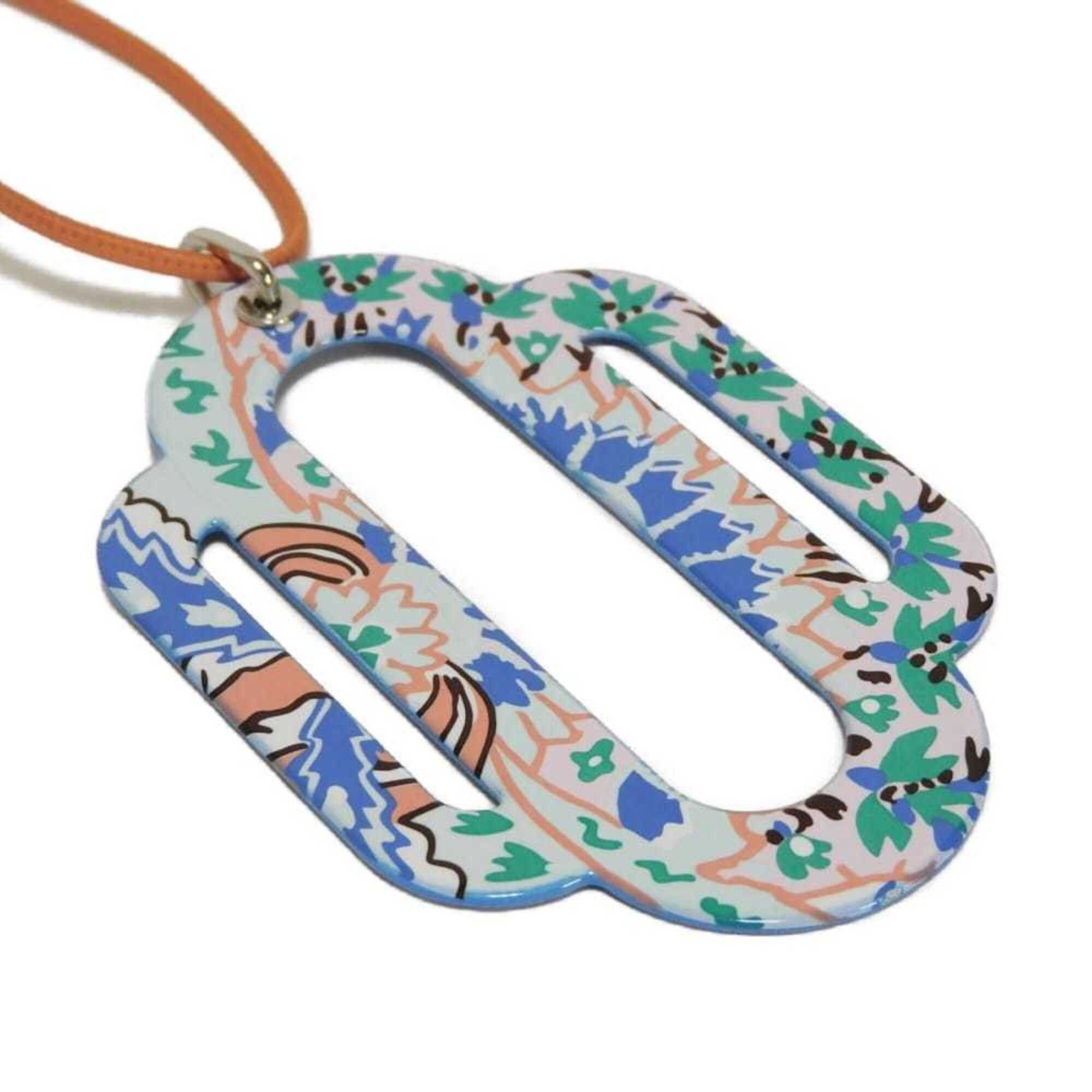 Hermes Hermes Necklace Attrage Pendant Cord Strap Enamel Multicolor Women's Size ONE SIZE - 4 Thumbnail