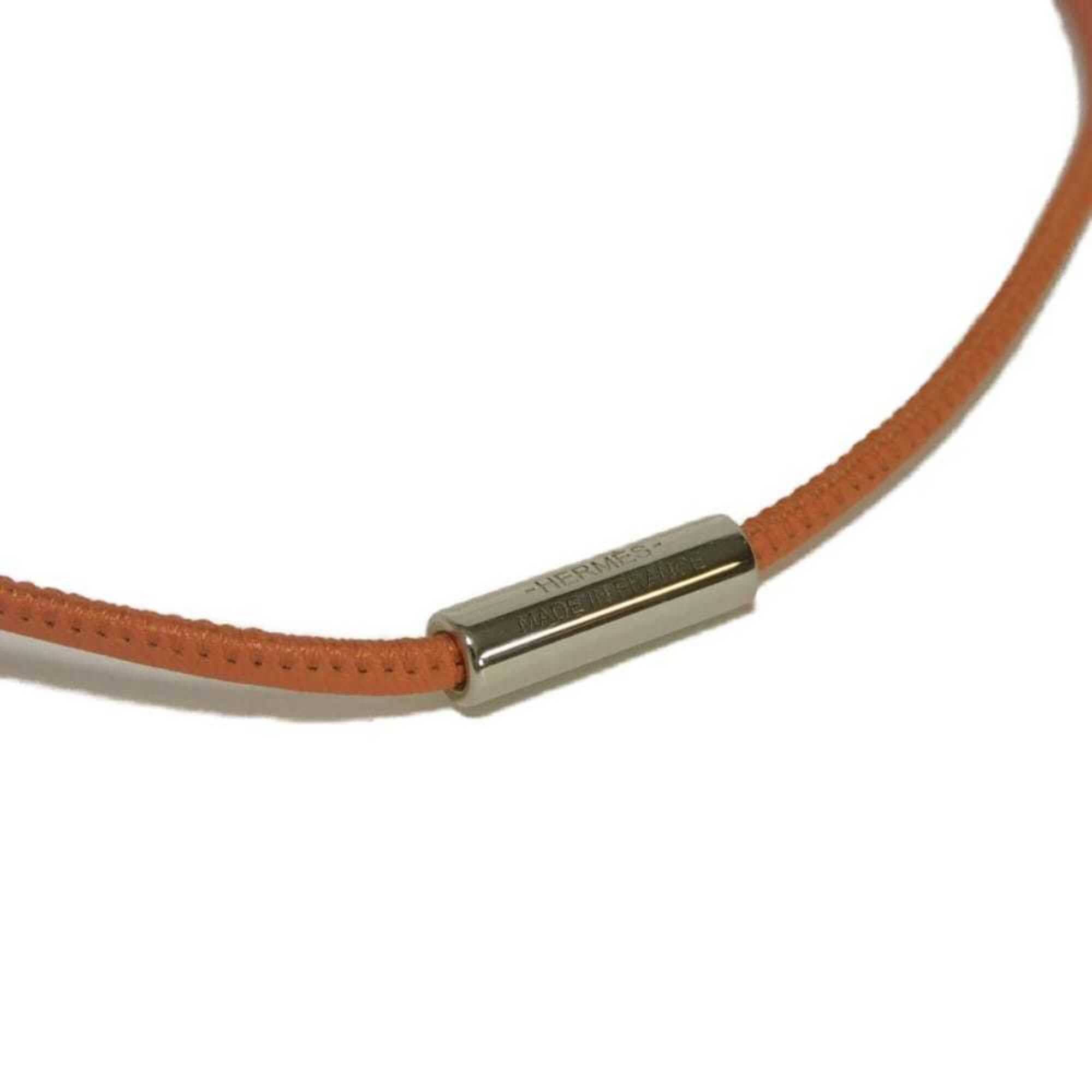 Hermes Hermes Necklace Attrage Pendant Cord Strap Enamel Multicolor Women's Size ONE SIZE - 9 Thumbnail