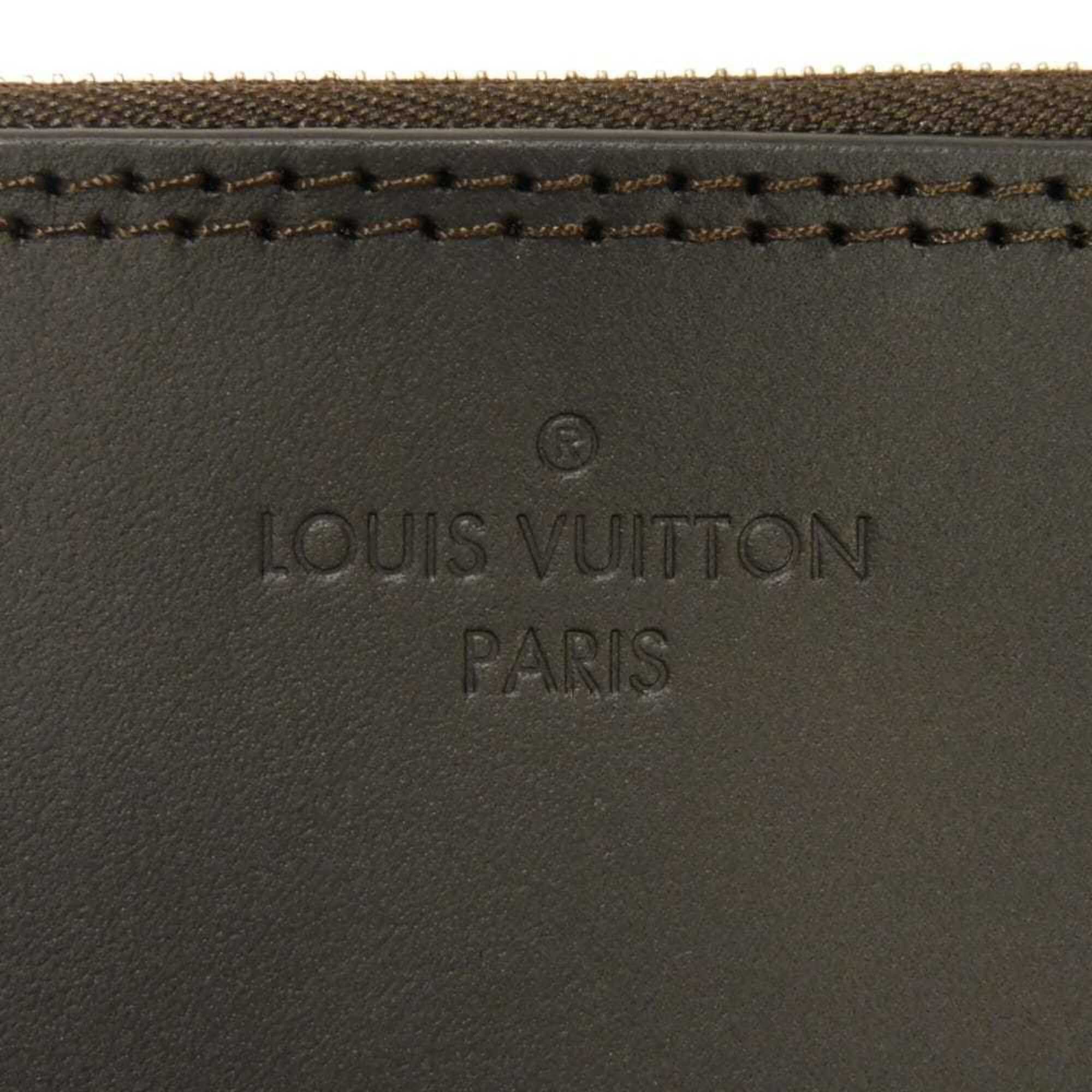 Louis Vuitton Louis Vuitton Pouch Hina PM (Pouch only, key hook, strap, coin case, logo embossed, dark brown, M54350) - Men's and Women's Size ONE SIZE - 5 Thumbnail
