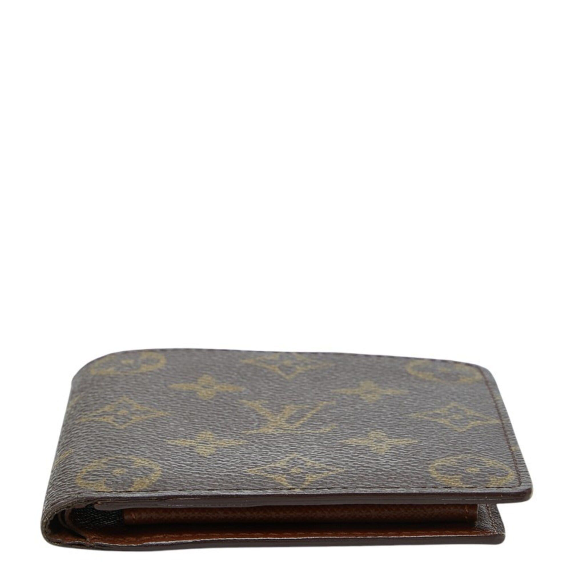 Louis Vuitton Louis Vuitton Monogram Portefeuille Cartes Crédit Monnaie Bi-fold Wallet M61665 Brown Women's LOUIS VUITTON Size ONE SIZE - 3 Thumbnail