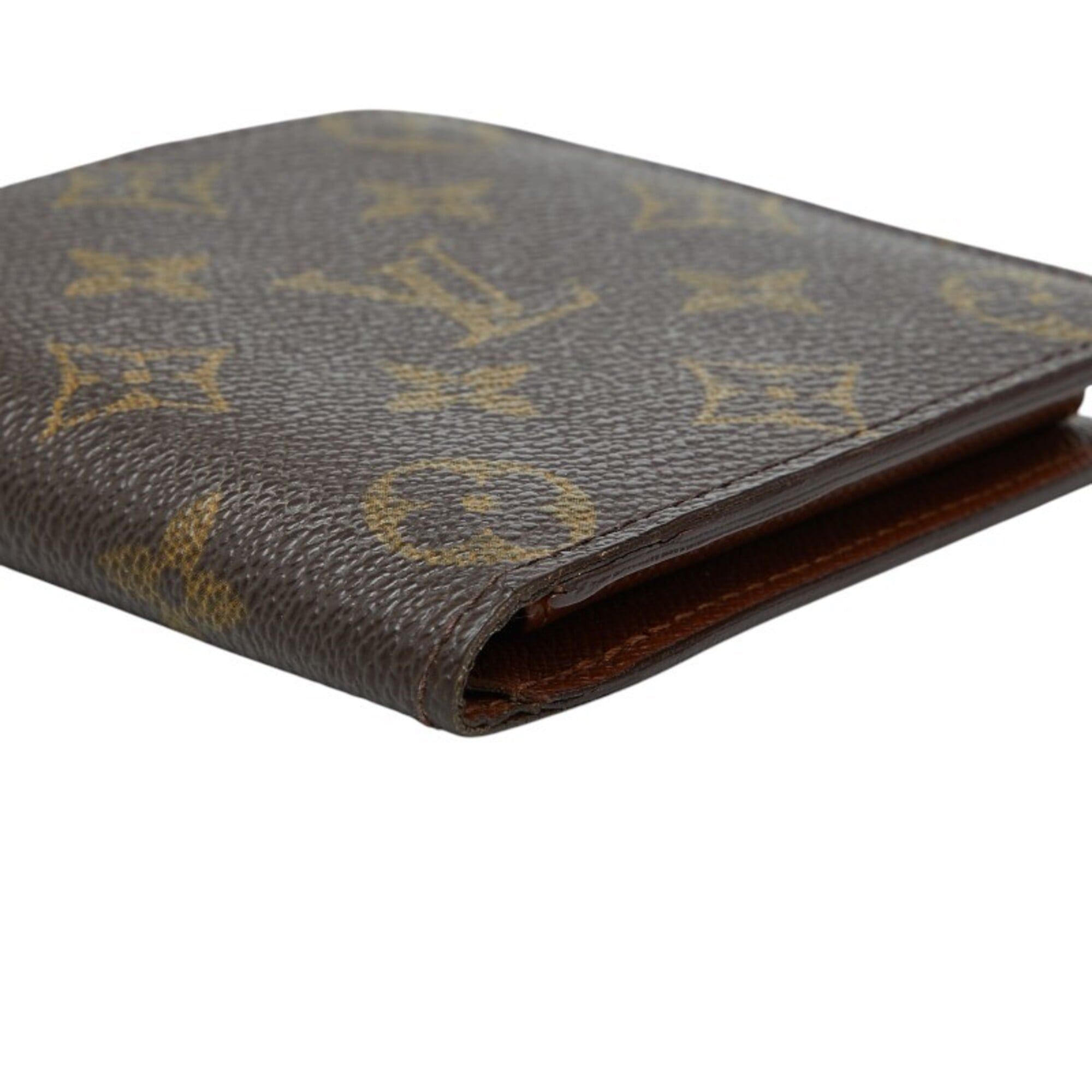 Louis Vuitton Louis Vuitton Monogram Portefeuille Cartes Crédit Monnaie Bi-fold Wallet M61665 Brown Women's LOUIS VUITTON Size ONE SIZE - 4 Thumbnail