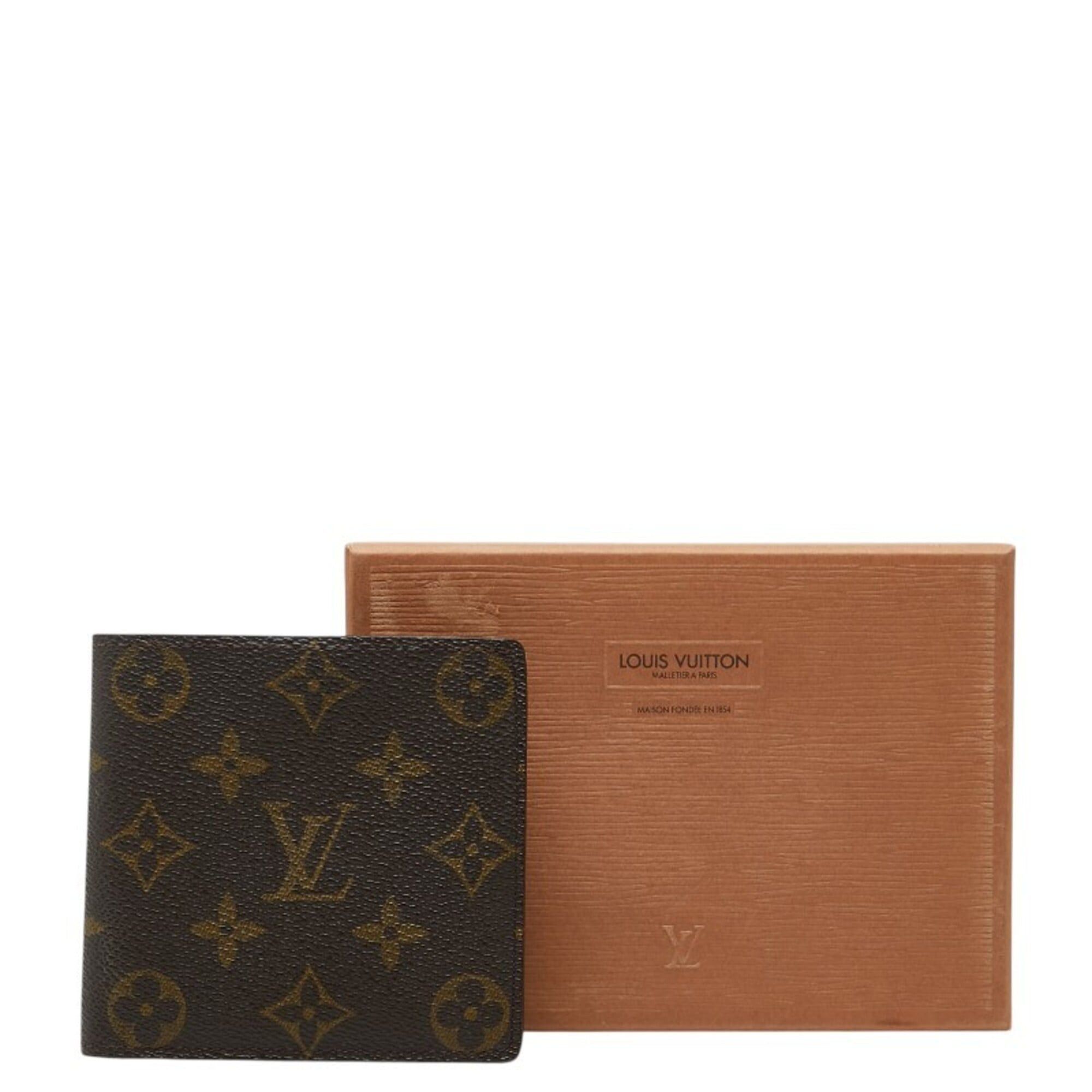 Louis Vuitton Louis Vuitton Monogram Portefeuille Cartes Crédit Monnaie Bi-fold Wallet M61665 Brown Women's LOUIS VUITTON Size ONE SIZE - 10 Thumbnail