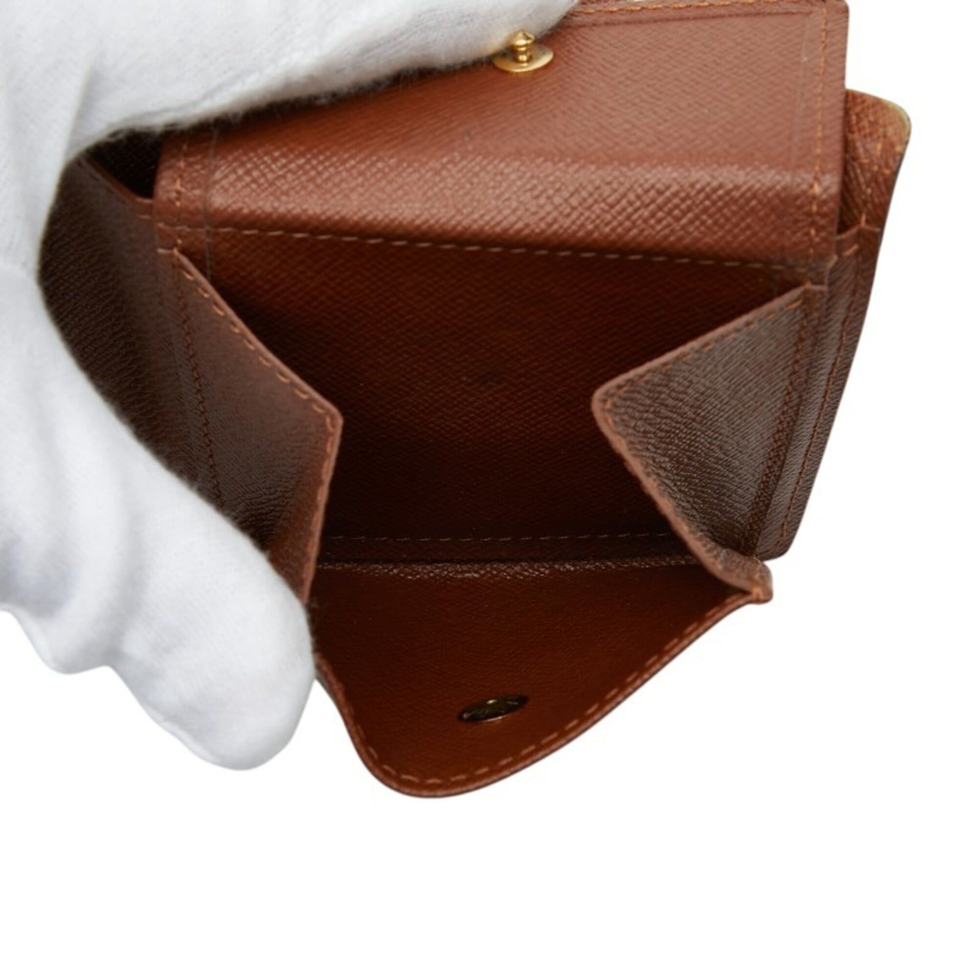 Louis Vuitton Louis Vuitton Monogram Portefeuille Cartes Crédit Monnaie Bi-fold Wallet M61665 Brown Women's LOUIS VUITTON Size ONE SIZE - 7 Thumbnail