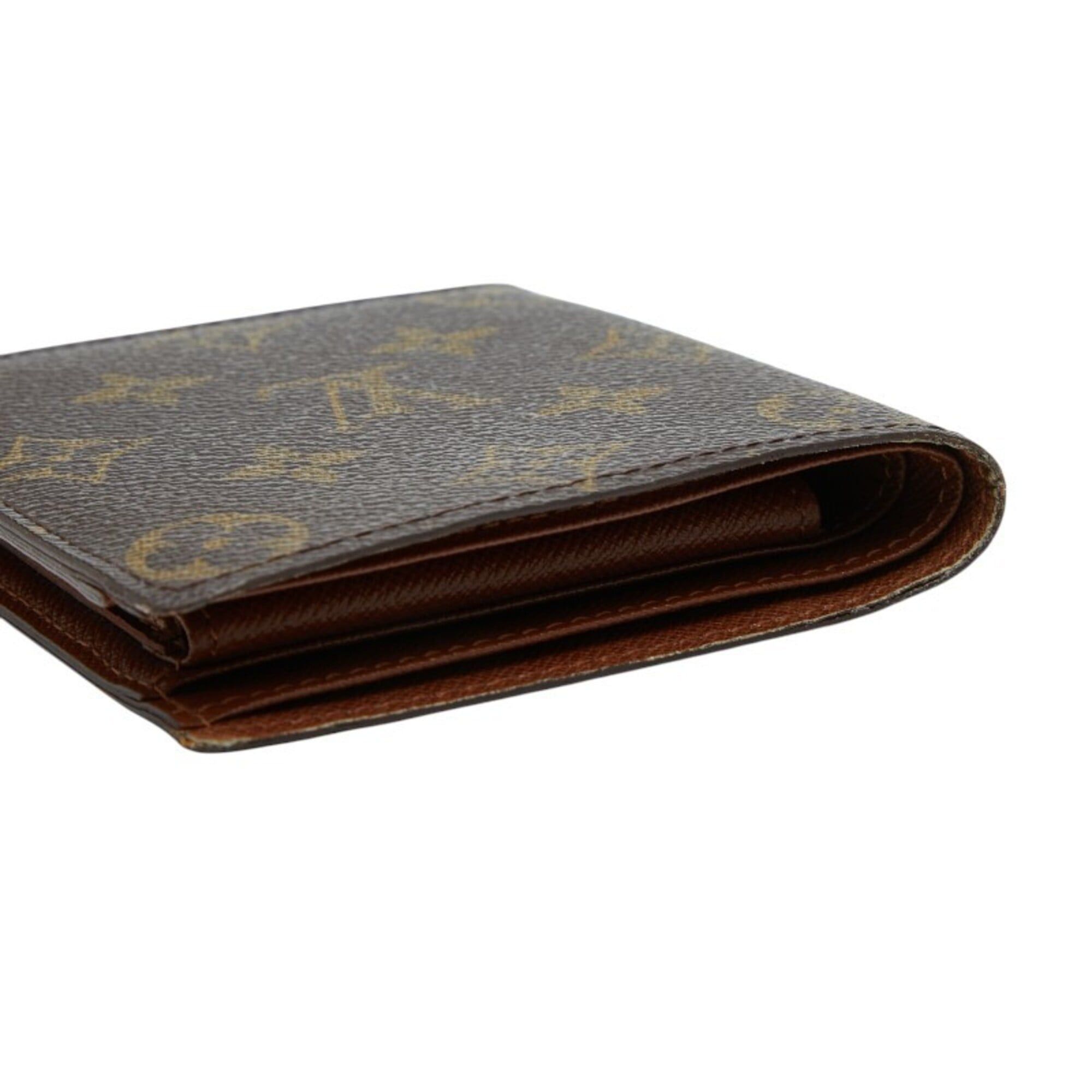 Louis Vuitton Louis Vuitton Monogram Portefeuille Cartes Crédit Monnaie Bi-fold Wallet M61665 Brown Women's LOUIS VUITTON Size ONE SIZE - 5 Thumbnail