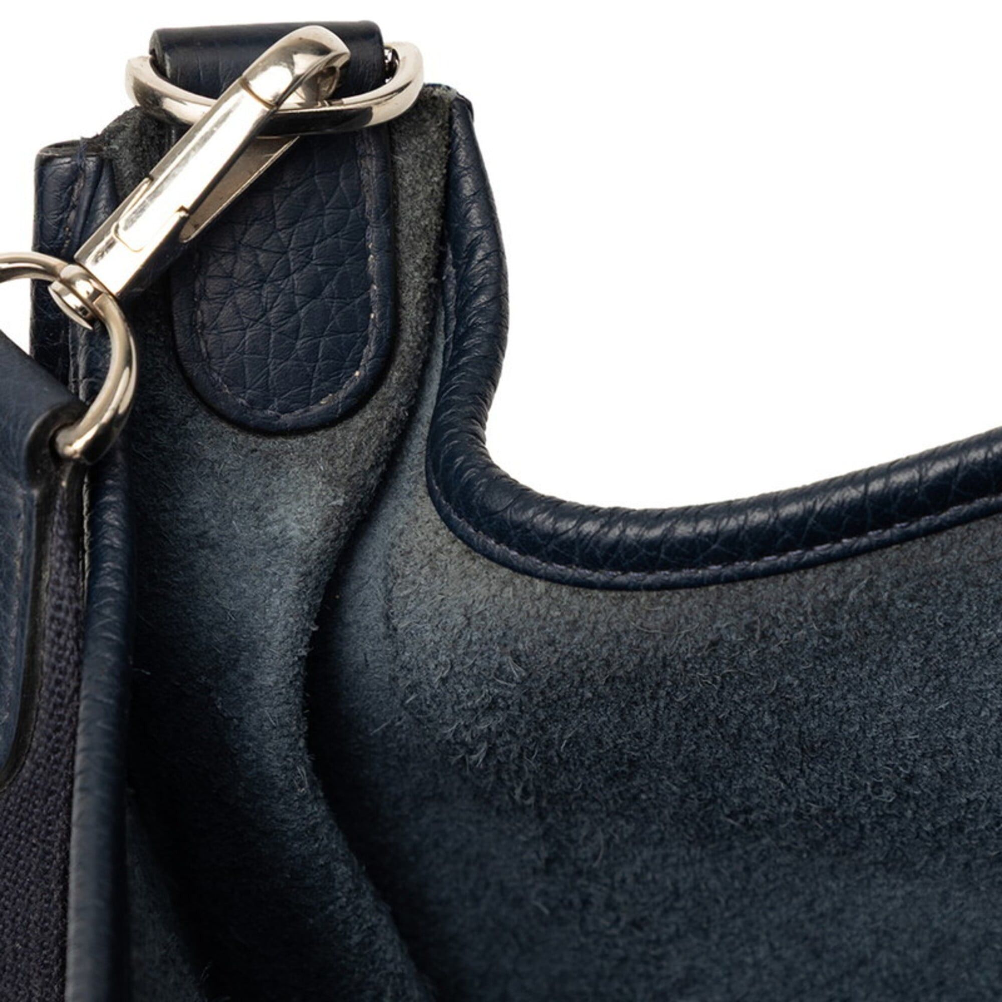 Hermes Hermes Evelyne 3 Trois GM Crossbody Shoulder Bag, Navy, Taurillon Clemence Leather, Women's HERMES Size ONE SIZE - 5 Thumbnail