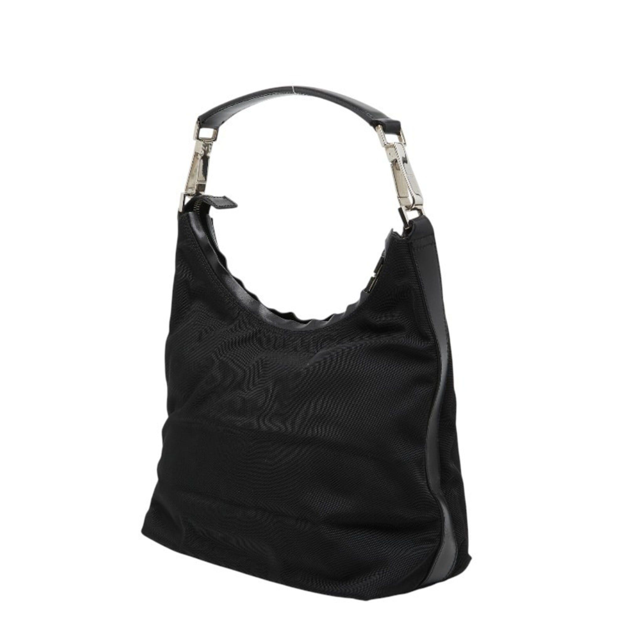 Gucci Gucci One-Shoulder Bag Handbag 000 0602 Black Nylon Leather Women's GUCCI Size ONE SIZE - 2 Thumbnail