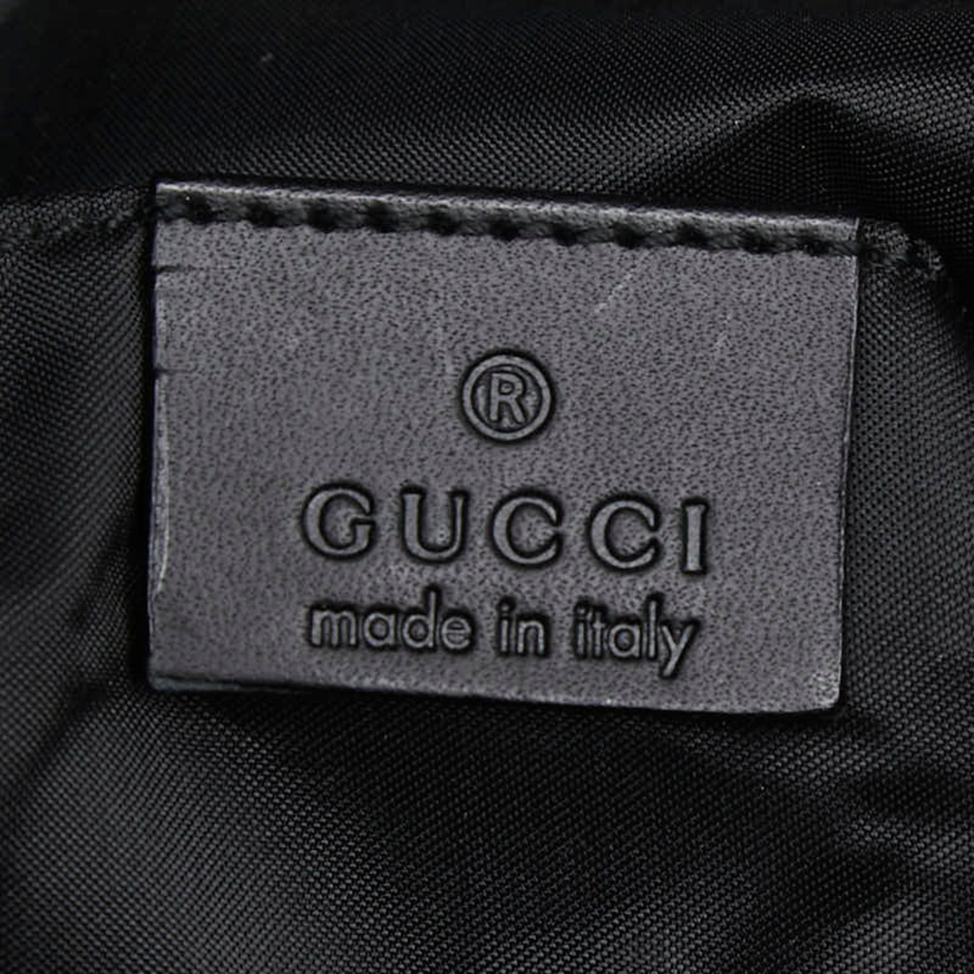 Gucci Gucci One-Shoulder Bag Handbag 000 0602 Black Nylon Leather Women's GUCCI Size ONE SIZE - 9 Thumbnail