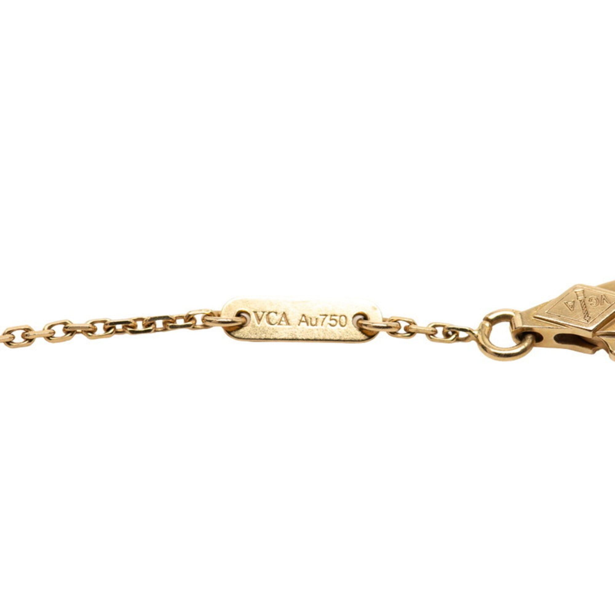 Van Cleef & Arpels Van Cleef & Arpels Sweet Papillon Bracelet VCARF69300 18KYG Yellow Gold Au750 Mother of Pearl Women's Size ONE SIZE - 4 Thumbnail