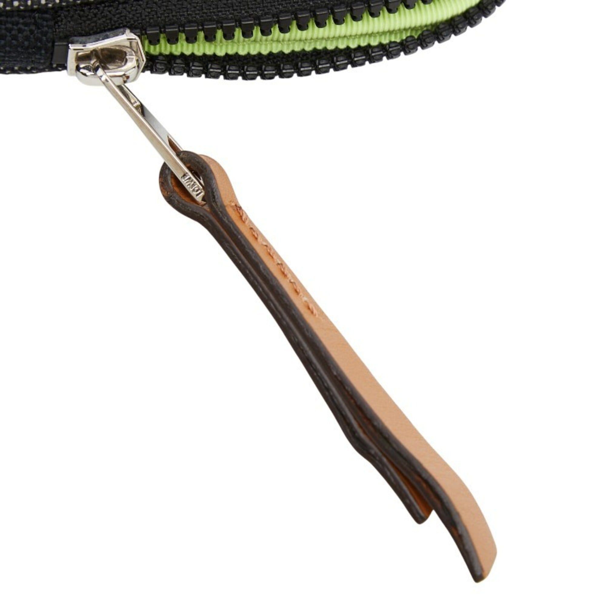 Loewe Loewe Neck Pouch EYE NATURE CASE Shoulder Bag Handbag Gray Black Light Yellow Canvas Women's LOEWE Size ONE SIZE - 6 Thumbnail