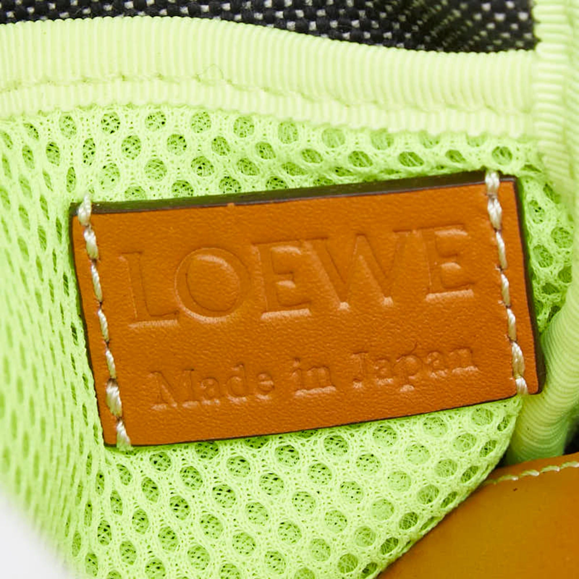 Loewe Loewe Neck Pouch EYE NATURE CASE Shoulder Bag Handbag Gray Black Light Yellow Canvas Women's LOEWE Size ONE SIZE - 10 Thumbnail