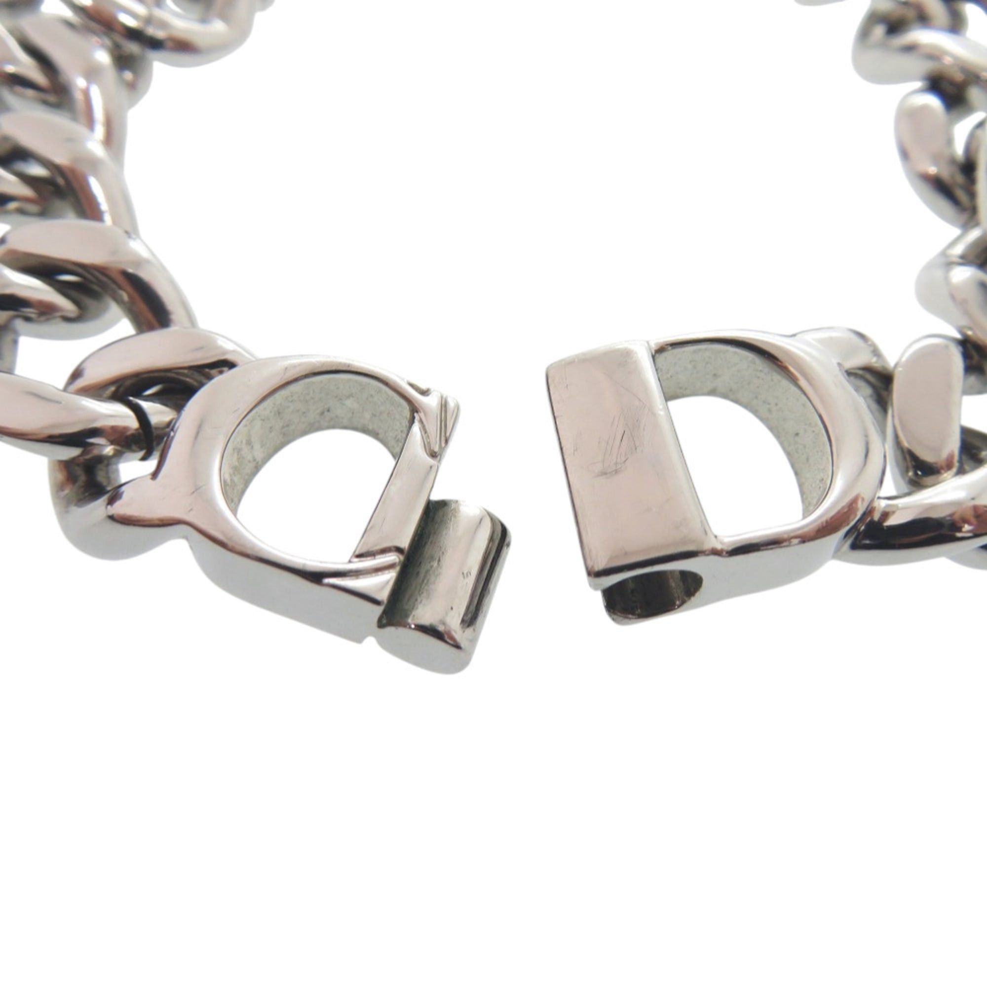 Dior Christian Dior Excellent condition Dior logo icon chain link bracelet, metal silver 0898 men's. Size ONE SIZE - 3 Thumbnail