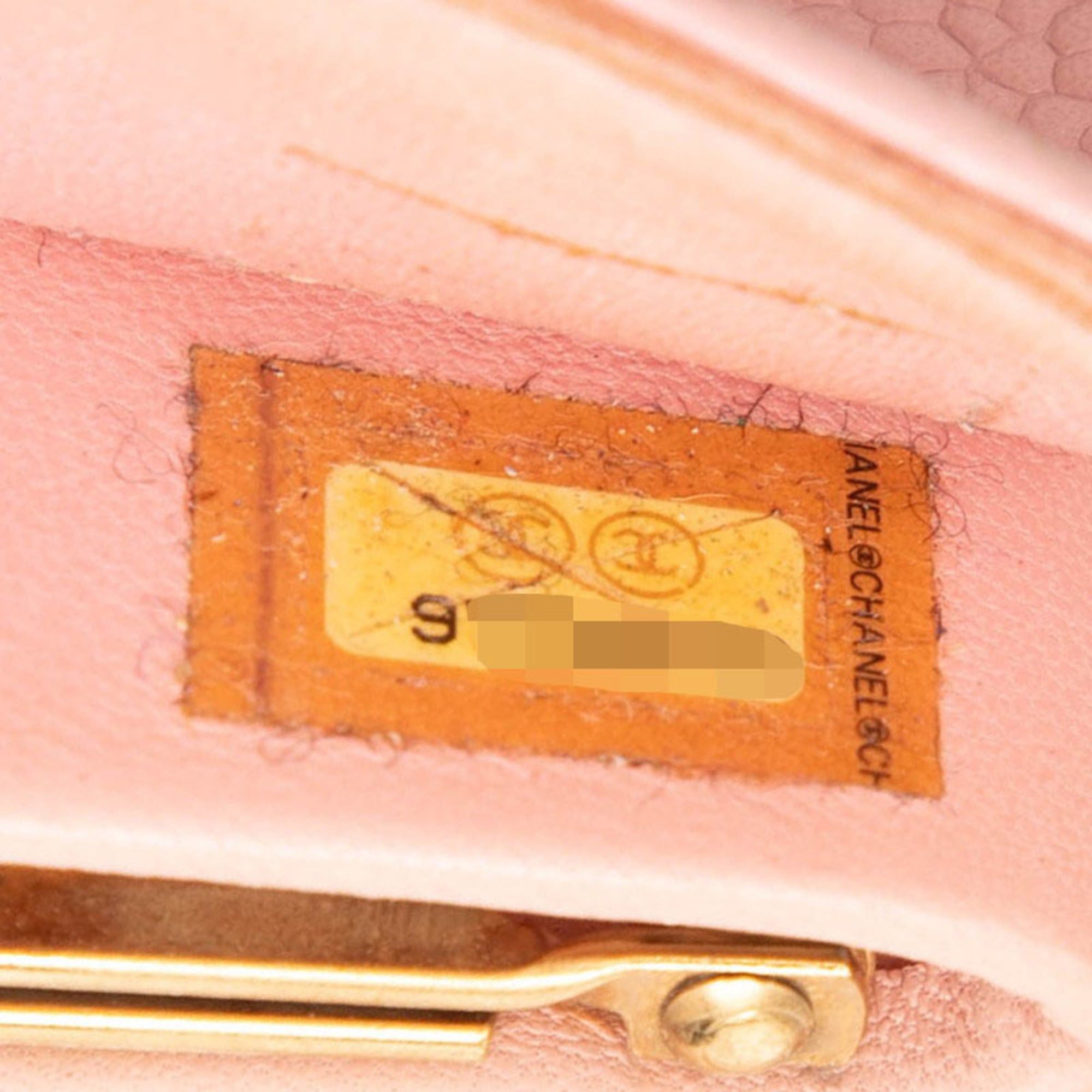 Chanel Chanel Coco Mark Bi-fold Wallet, Pink Caviar Leather, Women's CHANEL Size ONE SIZE - 8 Thumbnail