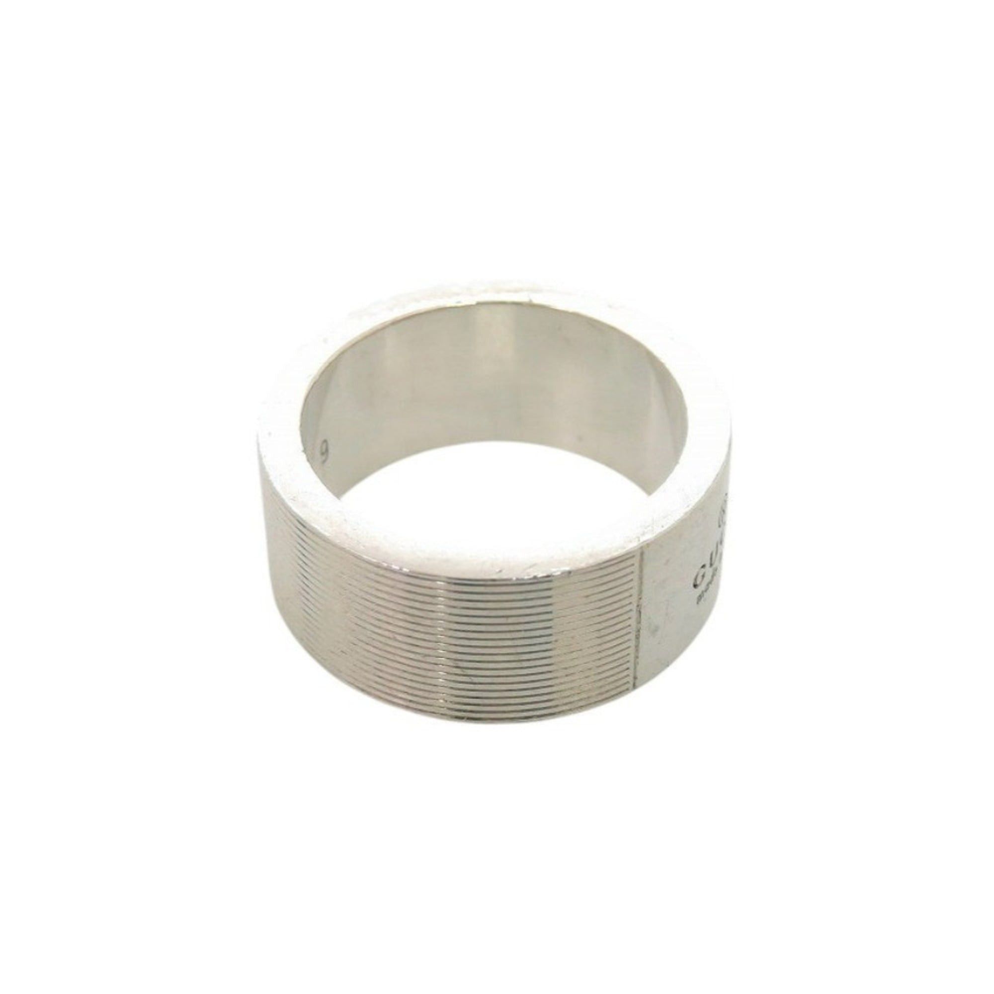 Gucci Excellent condition Gucci logo ring, size 9, sterling silver (925), 1757GUCCI Size ONE SIZE - 4 Thumbnail