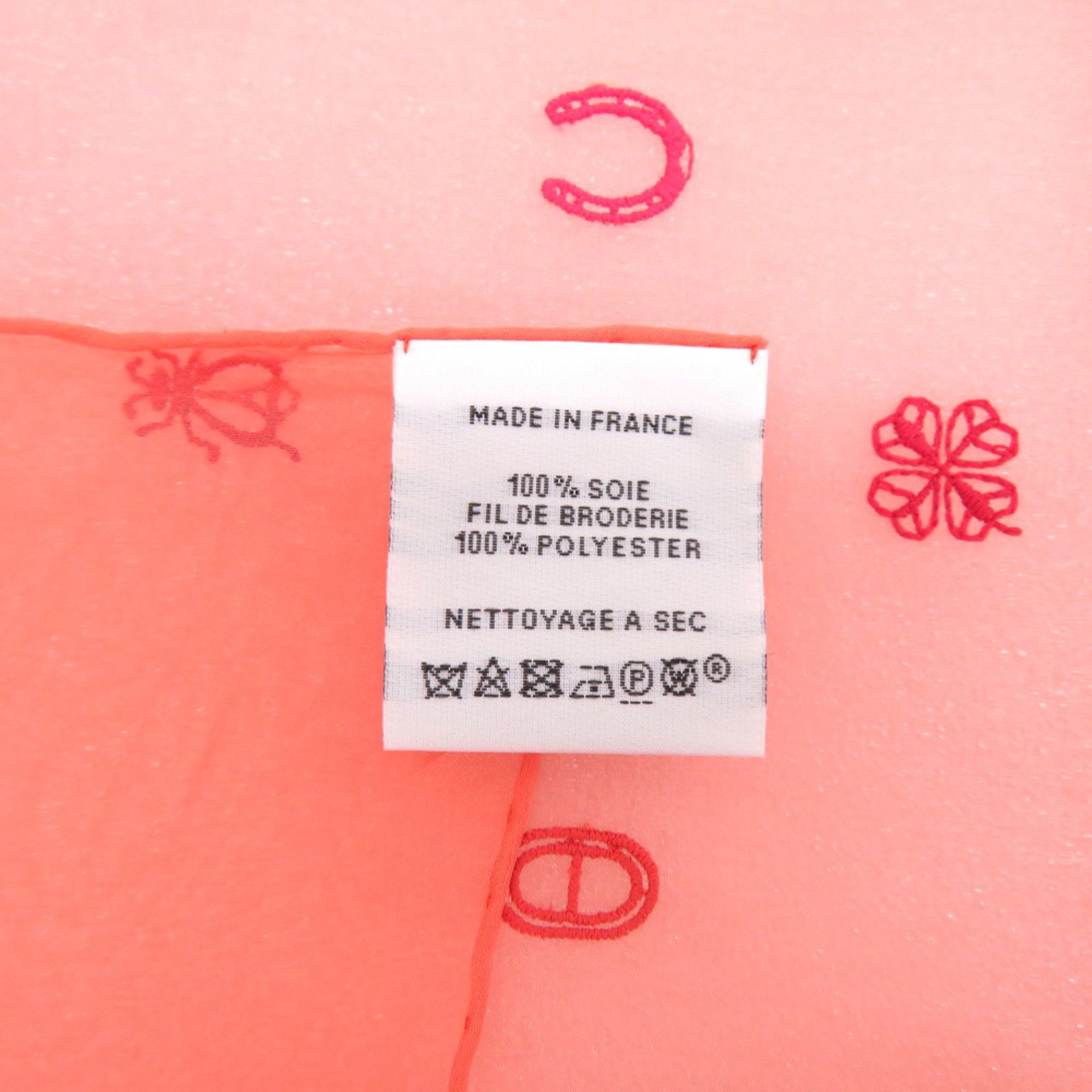 Hermes Excellent condition Hermes Carre 100 Multi-Charm H344141S01 Vermilion Scarf Muffler 1515HERMES Size ONE SIZE - 4 Thumbnail