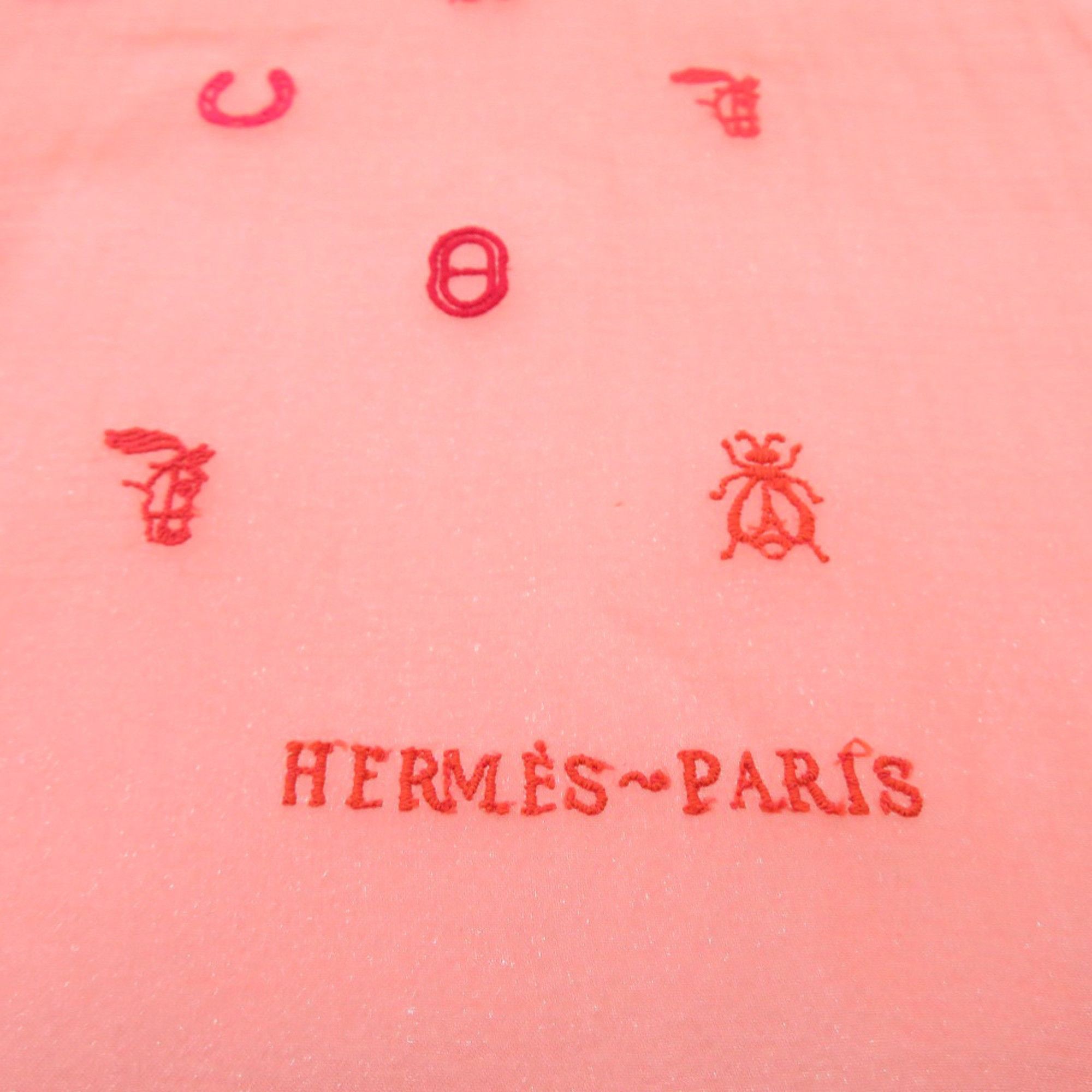 Hermes Excellent condition Hermes Carre 100 Multi-Charm H344141S01 Vermilion Scarf Muffler 1515HERMES Size ONE SIZE - 3 Thumbnail