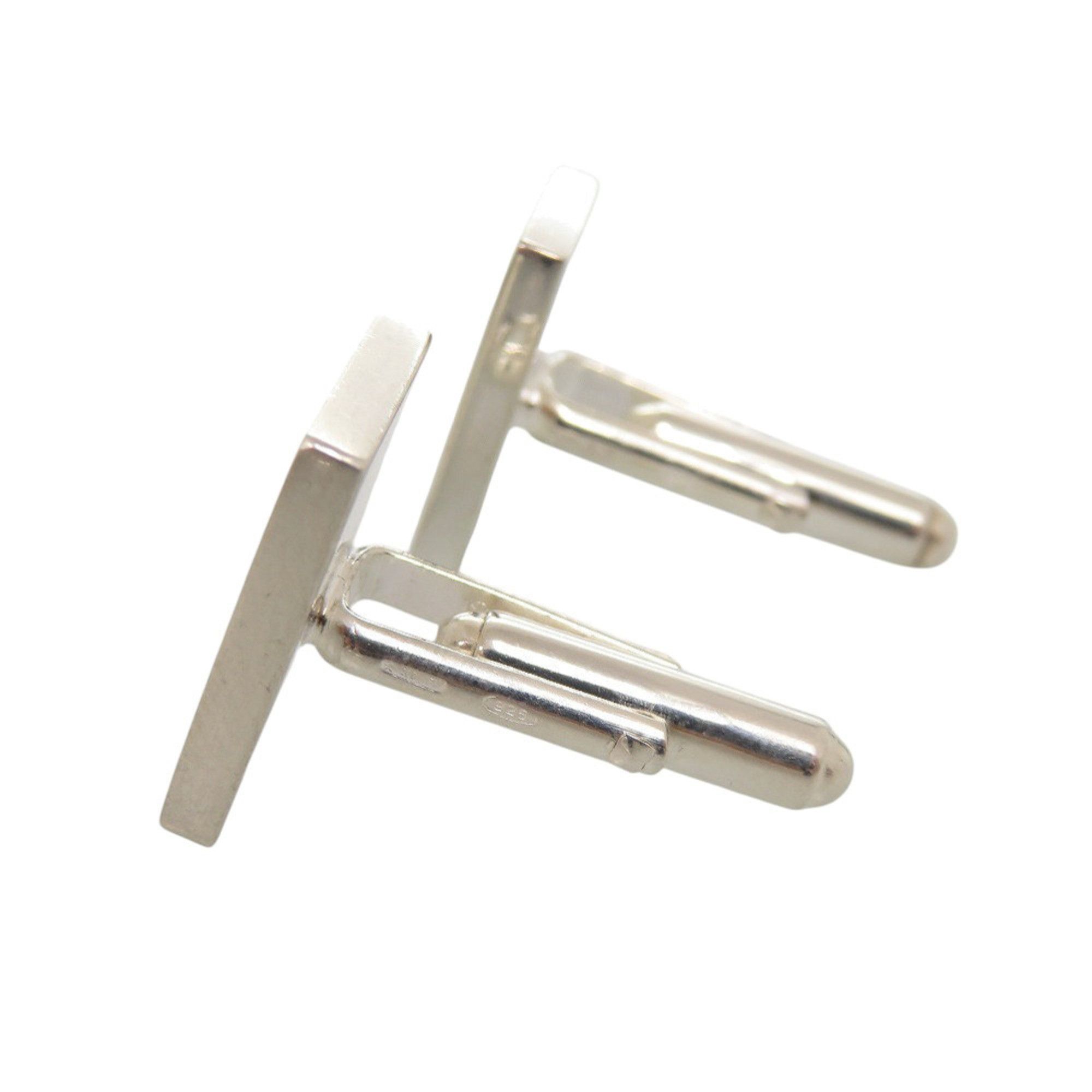 Gucci Excellent condition Gucci cufflinks, sterling silver 925, cuff buttons, item number 1698, GUCCI, men's. Size ONE SIZE - 3 Thumbnail