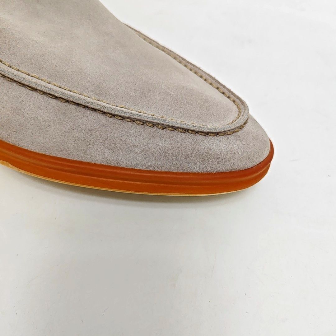 Loro Piana Loro Piana Suede Summer Walk Slip Ons Size 39 Size US 9 / IT 39 - 7 Thumbnail