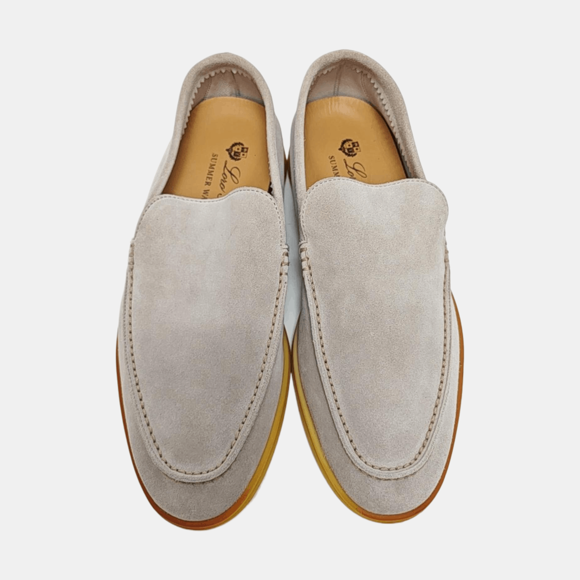 Loro Piana Loro Piana Suede Summer Walk Slip Ons Size 39 Size US 9 / IT 39 - 3 Thumbnail
