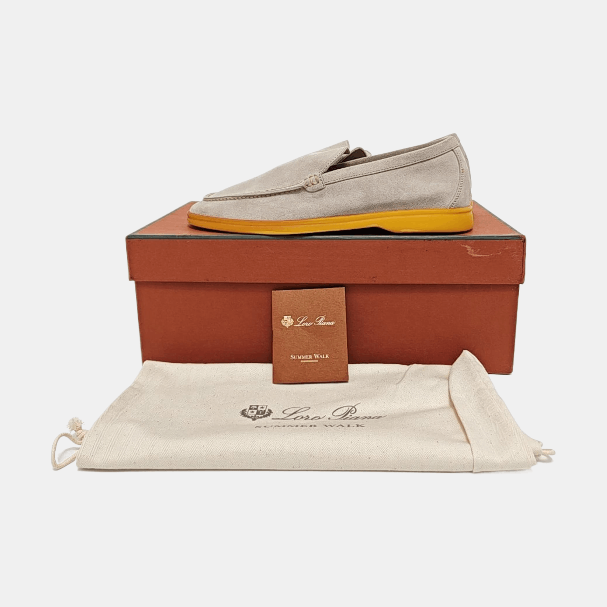 Loro Piana Loro Piana Suede Summer Walk Slip Ons Size 39 Size US 9 / IT 39 - 6 Thumbnail