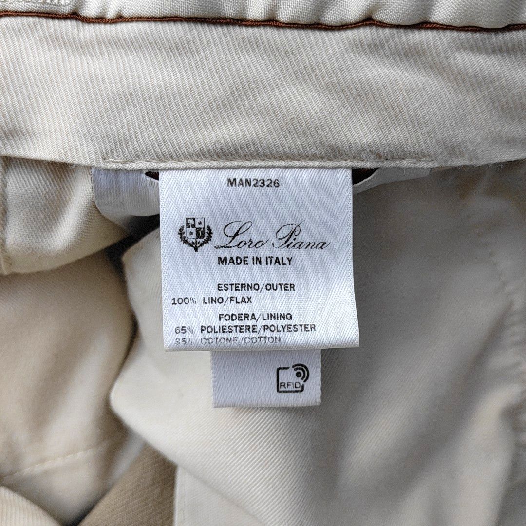Loro Piana Loro Piana Linen Casual Pants US 38 Size US 38 / EU 54 - 3 Thumbnail
