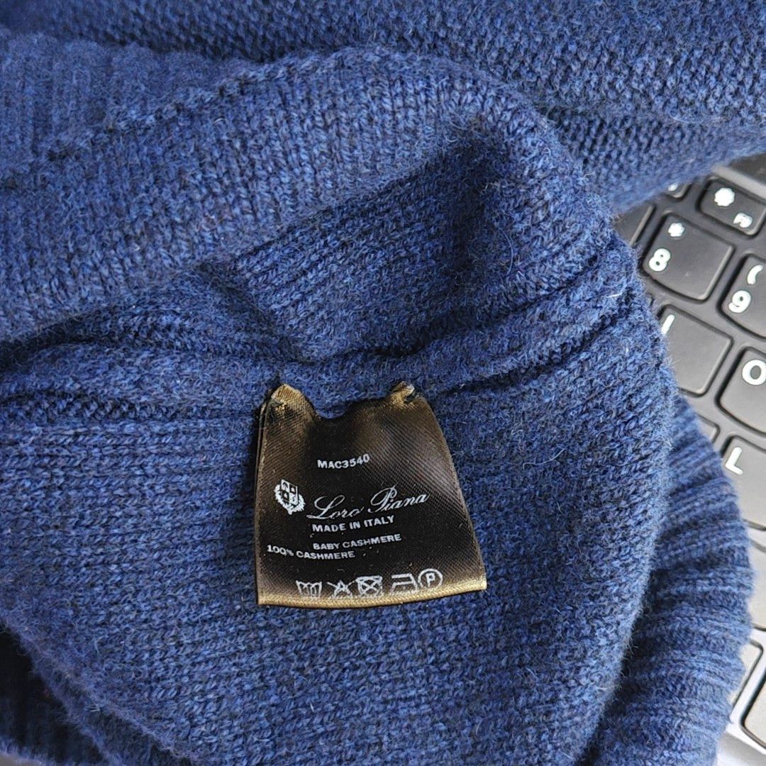 Loro Piana Loro Piana Cashmere V-Neck Sweater Size 38 Size XS / US 0-2 / IT 36-38 - 3 Thumbnail