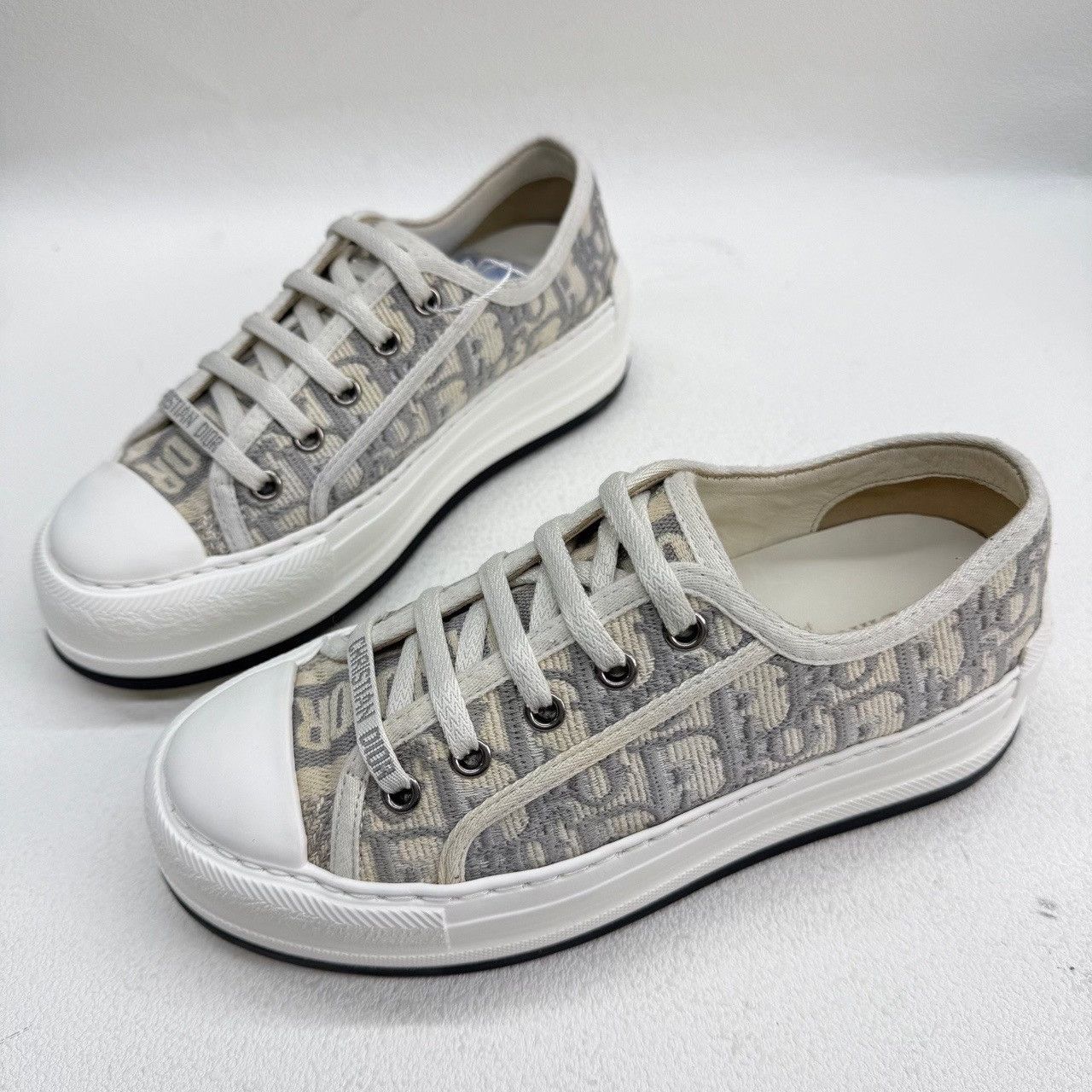 Dior Dior Oblique Walk'n'Dior Sneakers Size 34 Size US 4 / IT 34 - 2 Thumbnail