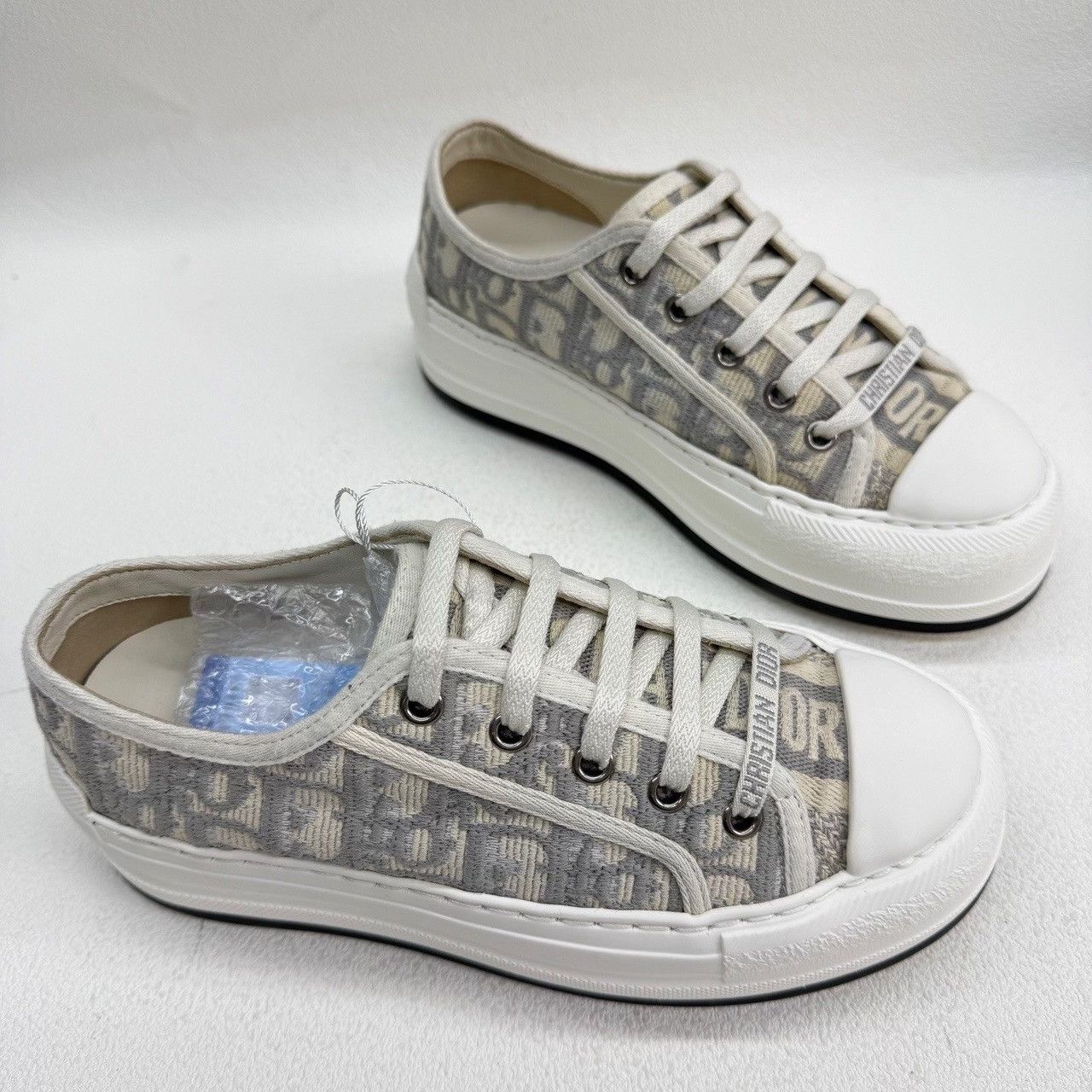 Dior Dior Oblique Walk'n'Dior Sneakers Size 34 Size US 4 / IT 34 - 4 Thumbnail