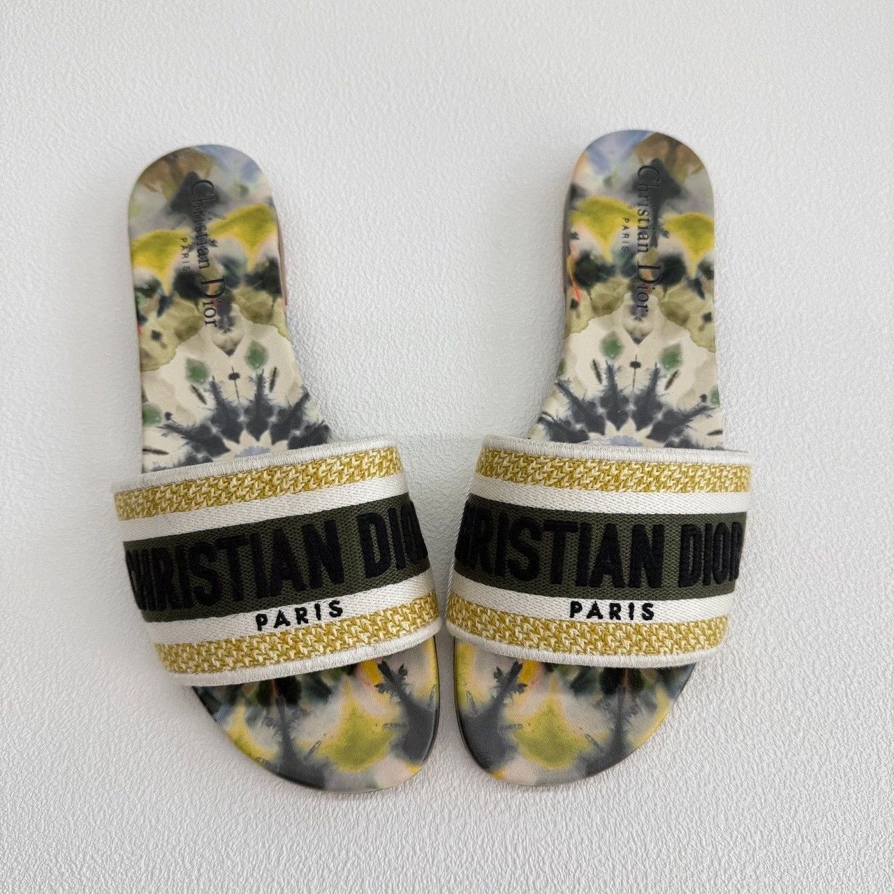 Dior Dior Dway Tie Dye Sandals Size 38 Size US 8 / IT 38 - 10 Thumbnail