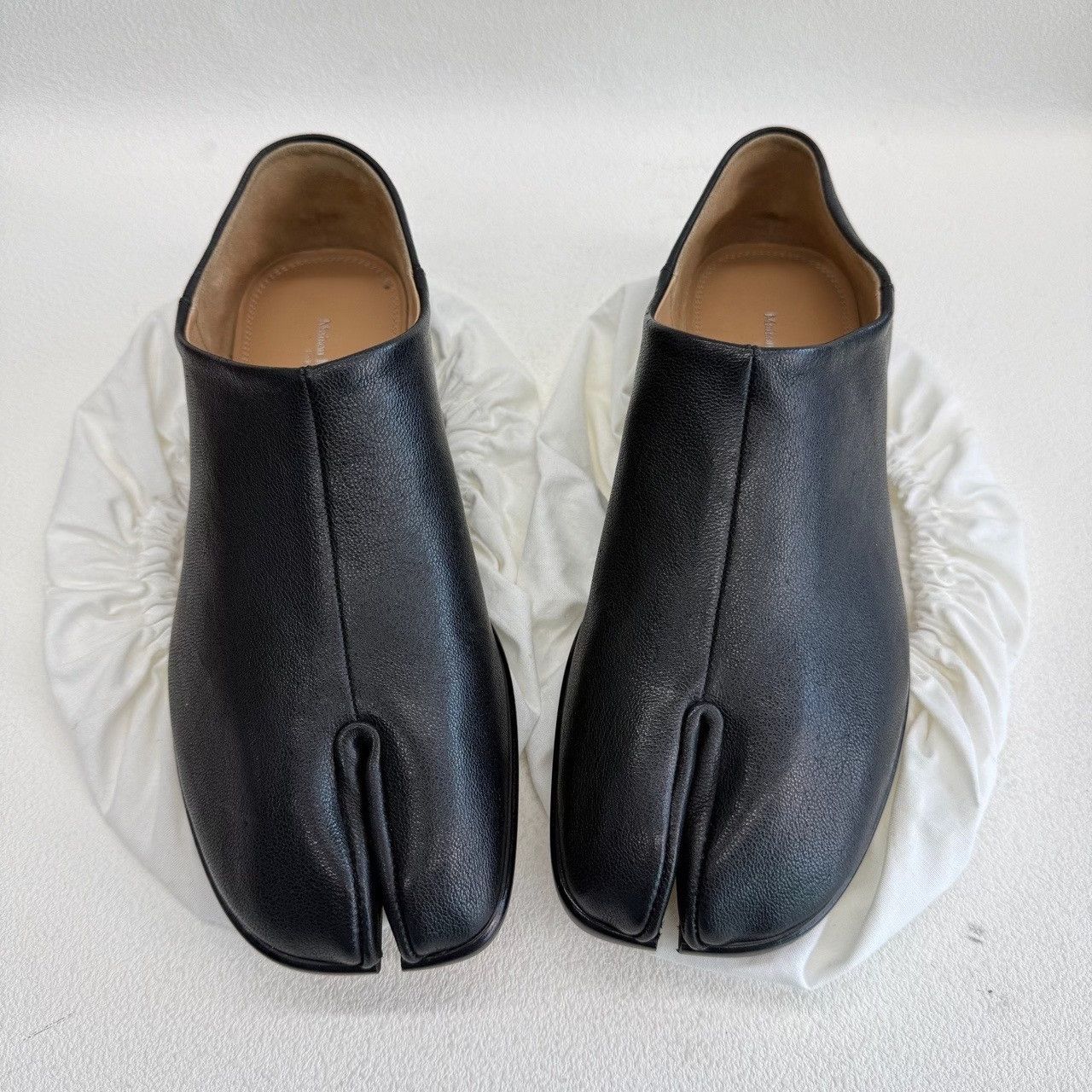 Maison Margiela Maison Margiela Tabi Leather Slip Ons Size 41 Size US 8 / EU 41 - 2 Thumbnail