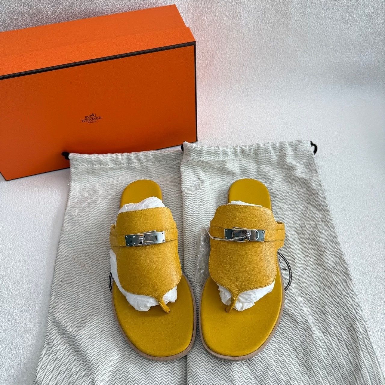Hermes Hermes Elixir Leather Sandals Size 35 Size US 5 / IT 35 - 2 Thumbnail