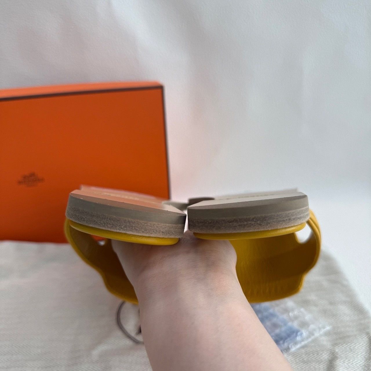 Hermes Hermes Elixir Leather Sandals Size 35 Size US 5 / IT 35 - 8 Thumbnail