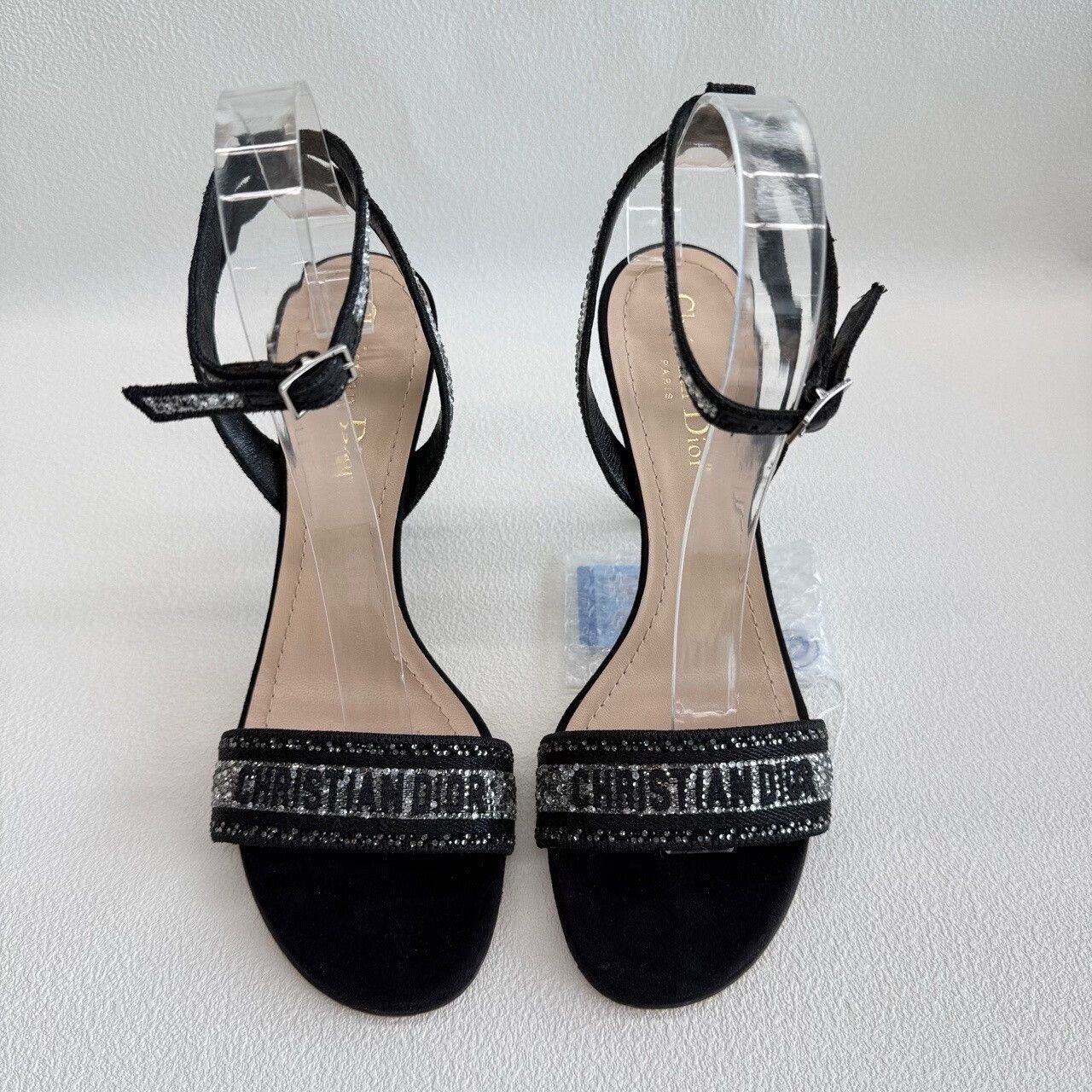Dior Dior Rhinestone Crystal Dway Sandals Size 39 Size US 9 / IT 39 - 3 Thumbnail