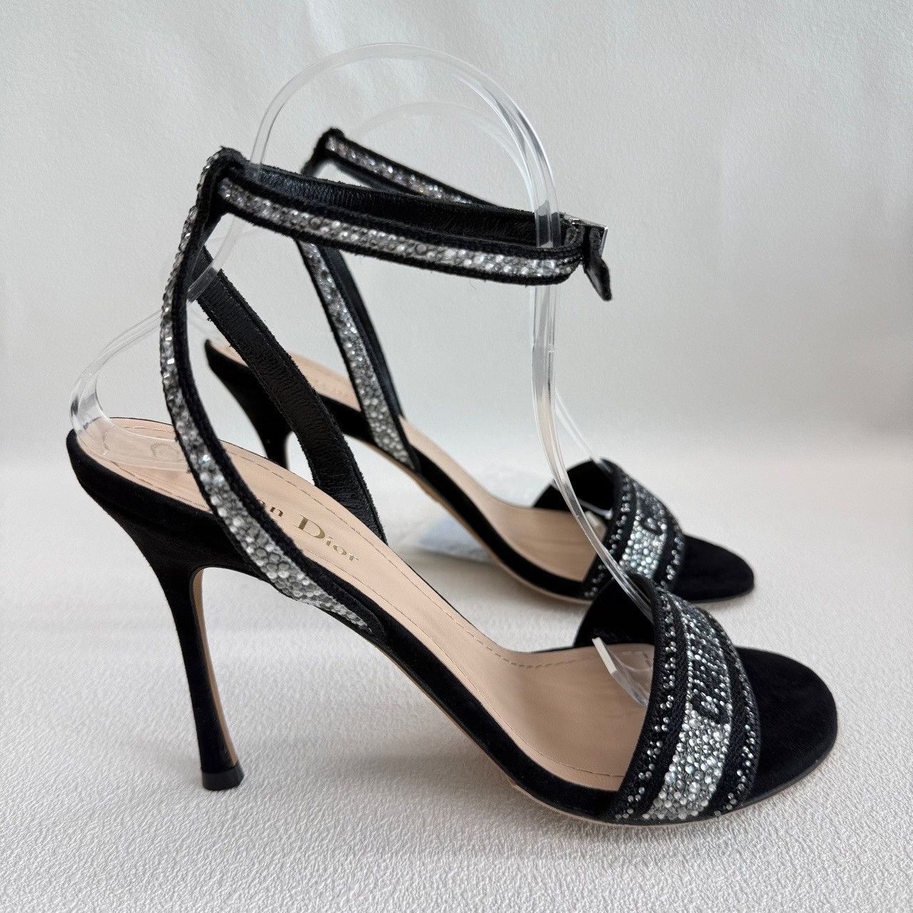 Dior Dior Rhinestone Crystal Dway Sandals Size 39 Size US 9 / IT 39 - 5 Thumbnail