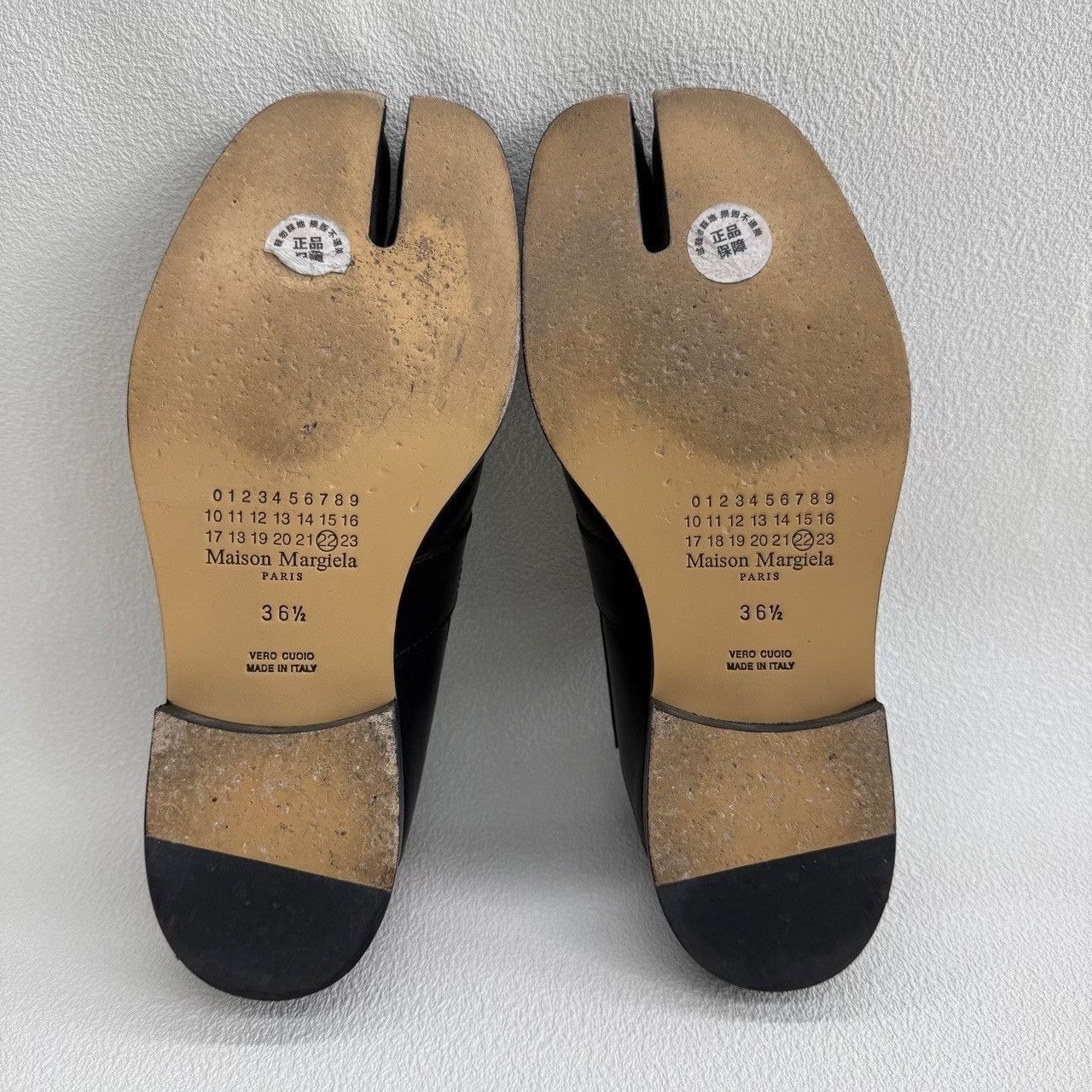 Maison Margiela Maison Margiela Tabi Leather Loafers Size 36.5 Size US 6.5 / IT 36.5 - 8 Thumbnail
