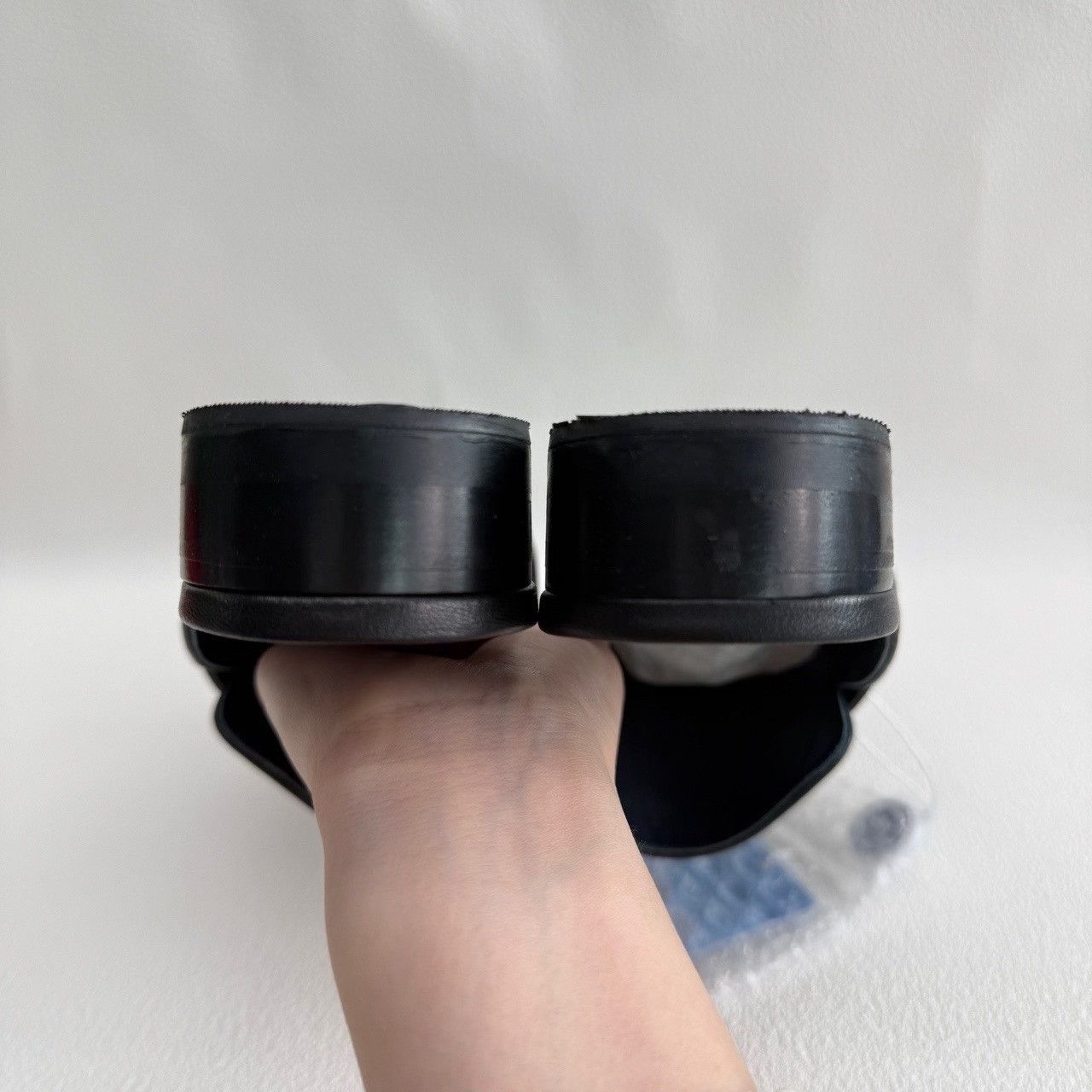 Hermes Hermes Trocadero Black Leather Mules Size 38.5 Size US 8.5 / IT 38.5 - 7 Thumbnail