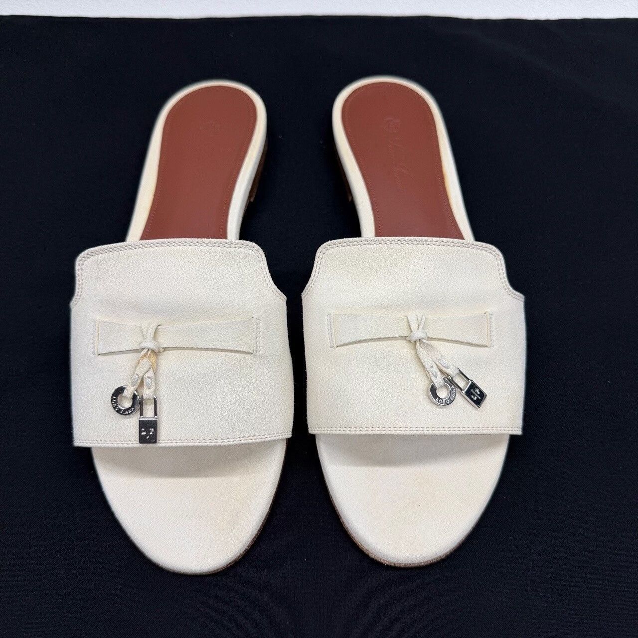 Loro Piana Loro Piana Summer Charms Suede Sandals Size 38 Size US 8 / IT 38 - 3 Thumbnail