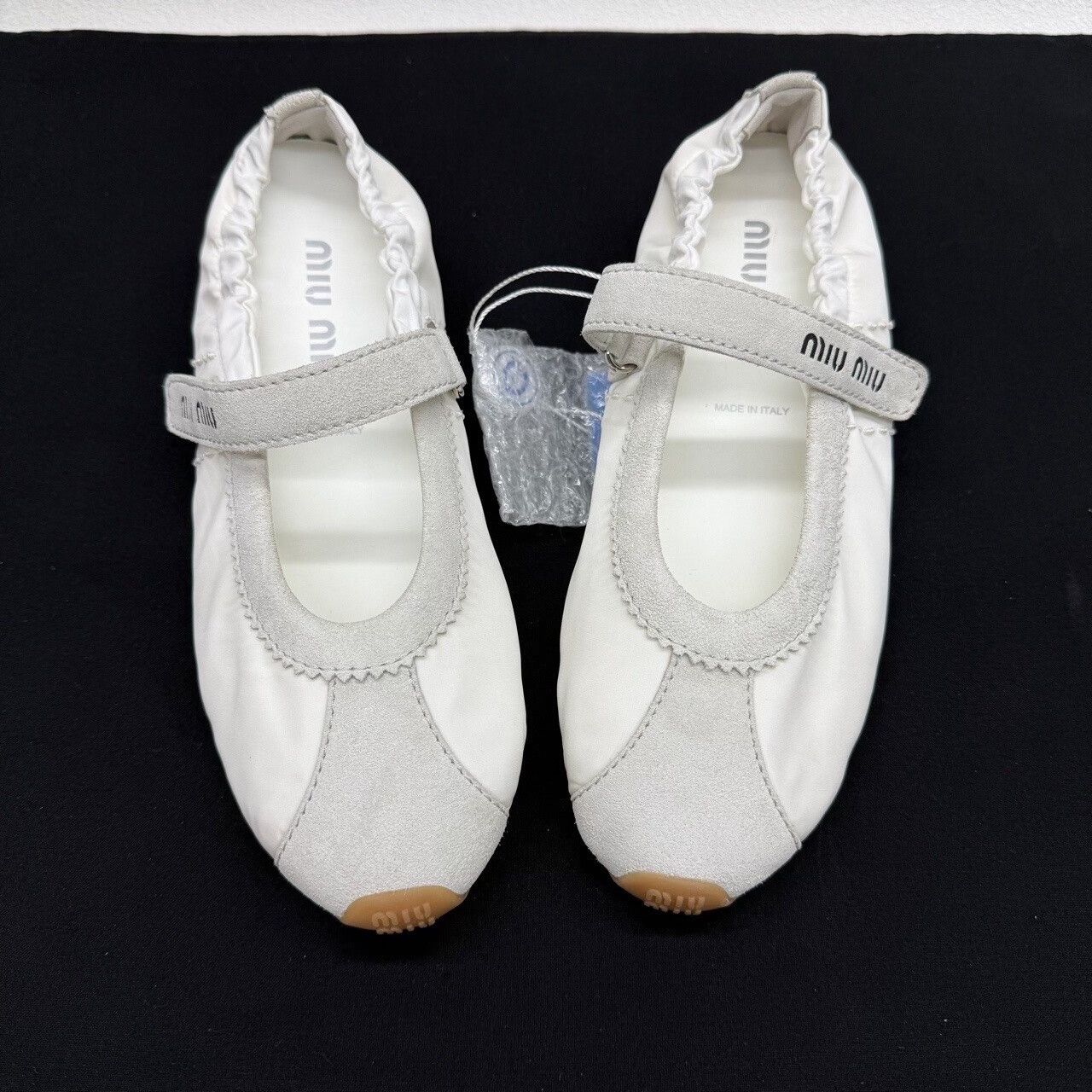 Miu Miu Miu Miu Plume Strap Ballet Flats Size 37 Size US 7 / IT 37 - 10 Thumbnail