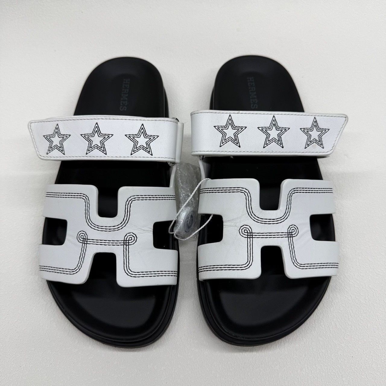 Hermes Hermes Chypre Star Embroidered Sandals Size 37 Size US 7 / IT 37 - 3 Thumbnail