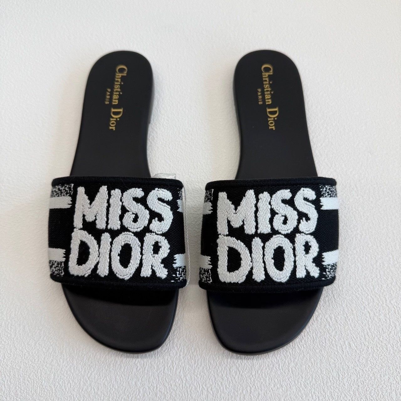Dior Dior Miss Dior Dway Slides Size 36.5 Size US 6.5 / IT 36.5 - 3 Thumbnail