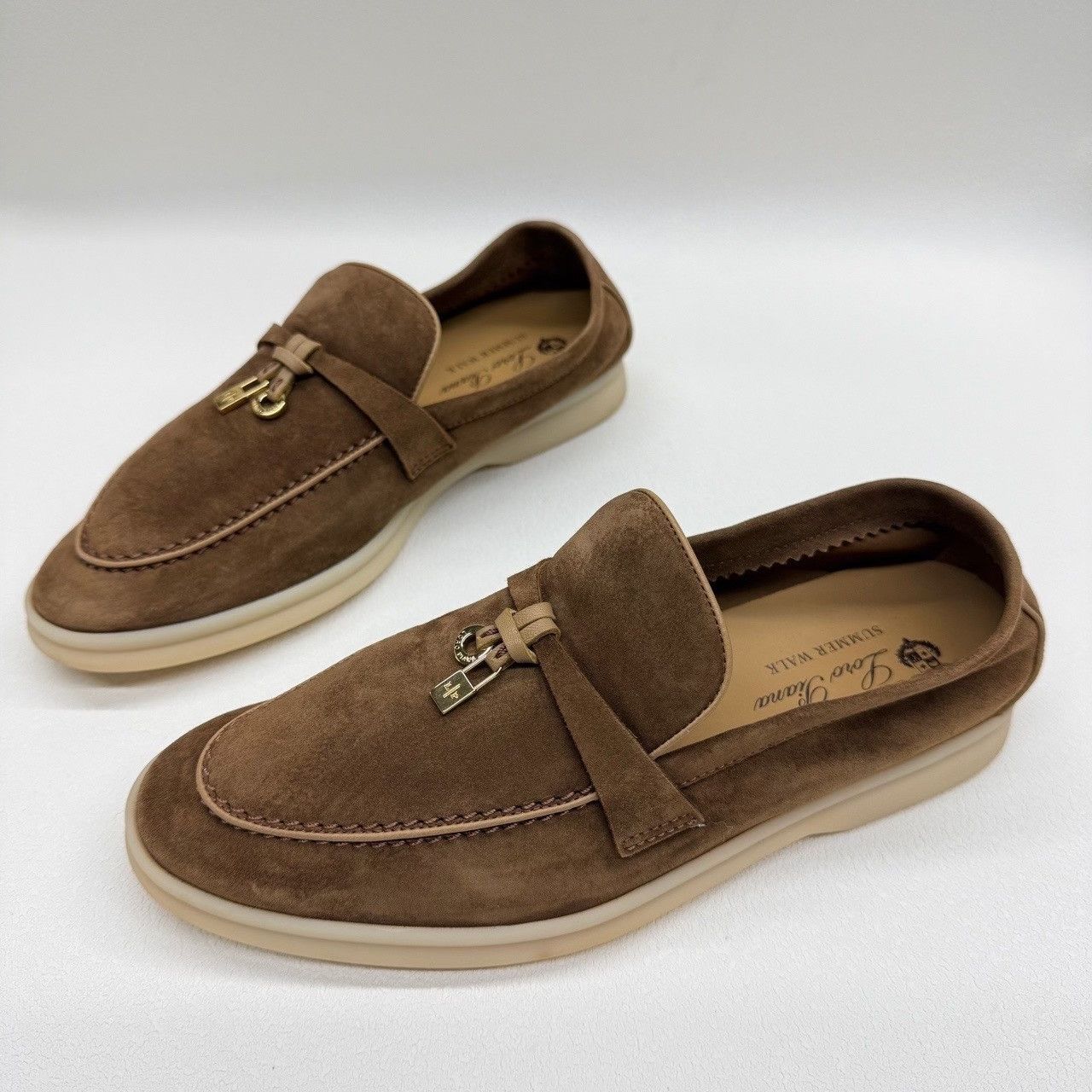 Loro Piana Loro Piana Suede Summer Charms Loafers Size 37 Size US 7 / IT 37 - 2 Thumbnail