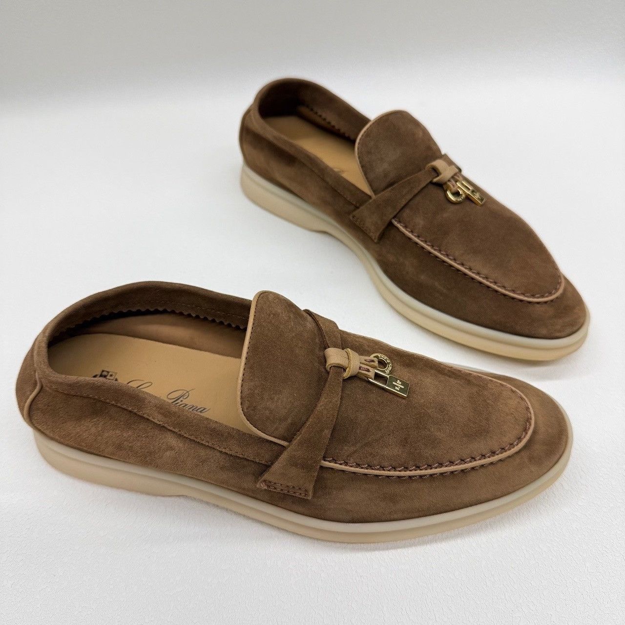 Loro Piana Loro Piana Suede Summer Charms Loafers Size 37 Size US 7 / IT 37 - 4 Thumbnail