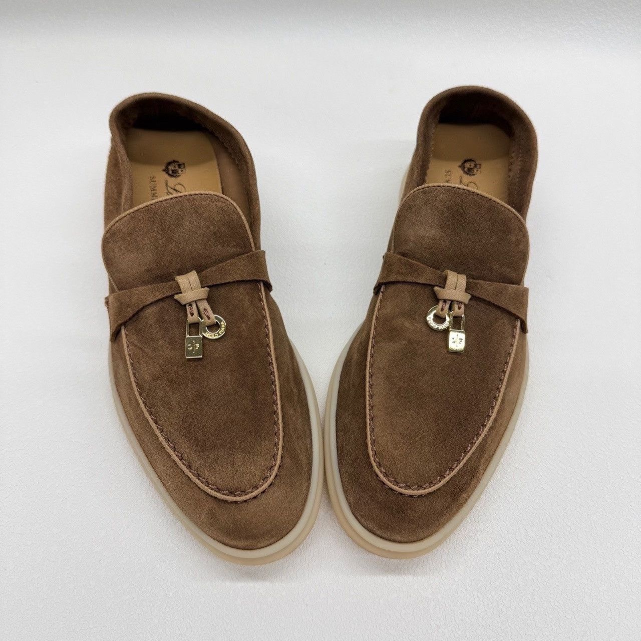Loro Piana Loro Piana Suede Summer Charms Loafers Size 37 Size US 7 / IT 37 - 9 Thumbnail