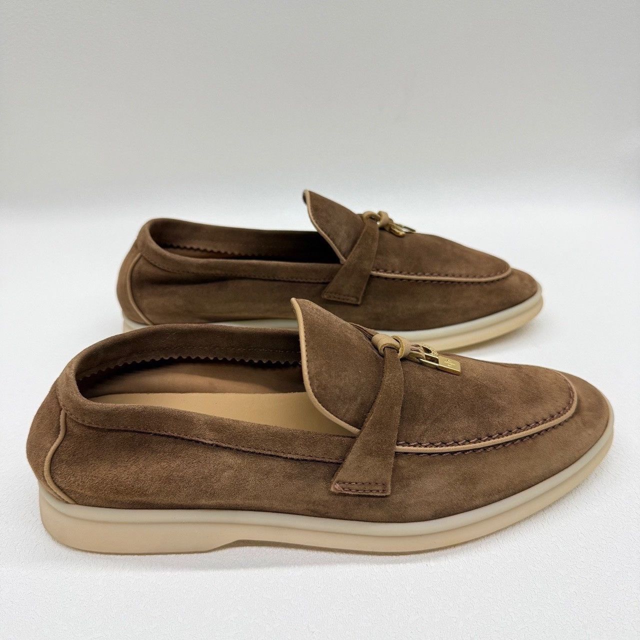 Loro Piana Loro Piana Suede Summer Charms Loafers Size 37 Size US 7 / IT 37 - 5 Thumbnail